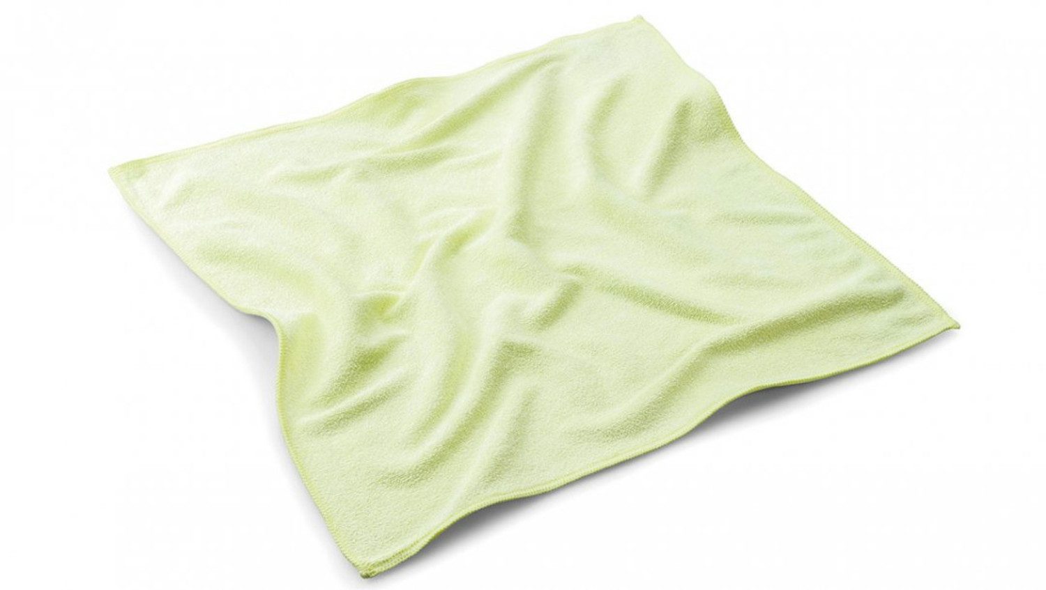SAUGAUF 5 Mikrofasertücher Stretch Light in der Farbe Gelb Mikrofasertuch (5-tlg., 5er Set, Mega Aufnahmekraft von Schmutz und Flüssigkeit)