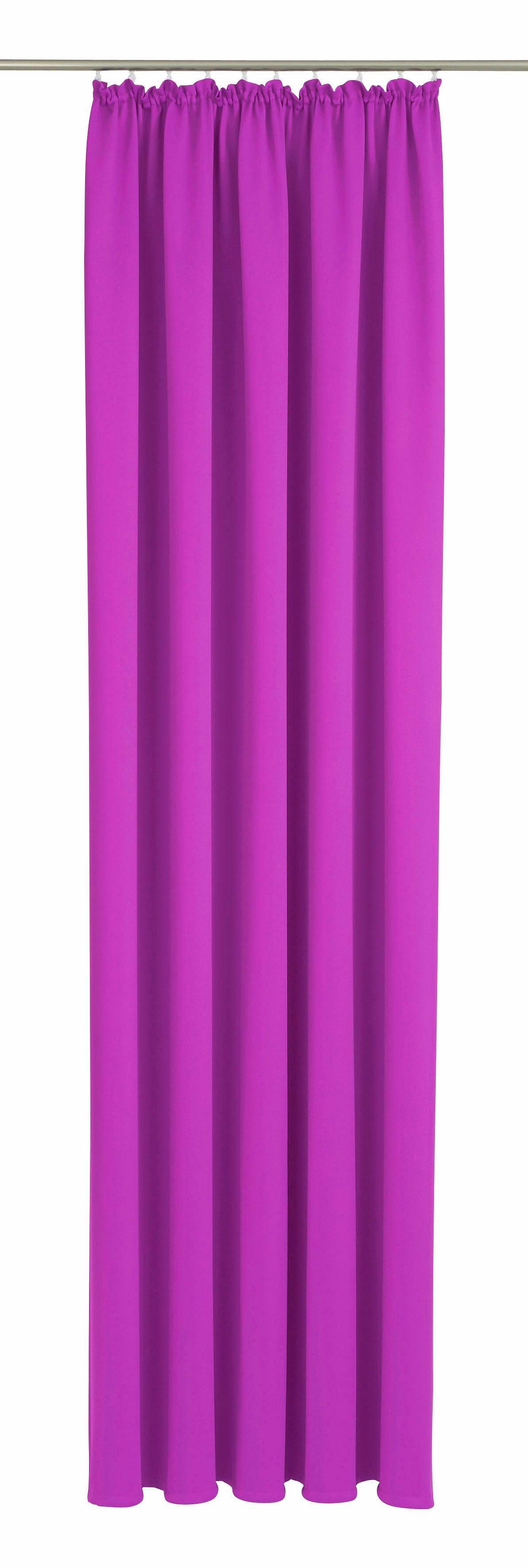 Vorhang Dim out, Wirth, Kräuselband (1 St), verdunkelnd lila