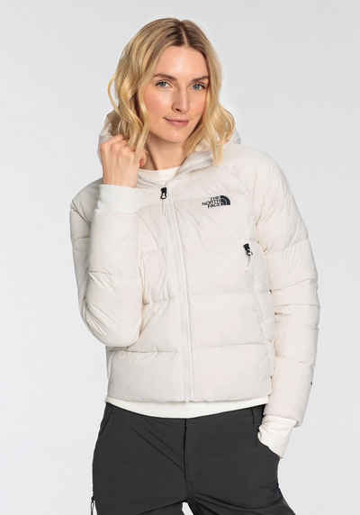 The North Face Daunenjacke W HYALITE DOWN HOODIE - EU (1-St) ATMUNGSAKTIV und WASSERABWEISEND