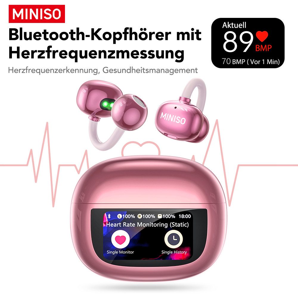 MINISO MINISO MS212 offener Kopfhörer: 134-Sprachen-Übersetzung Bluetooth-Kopfhörer
