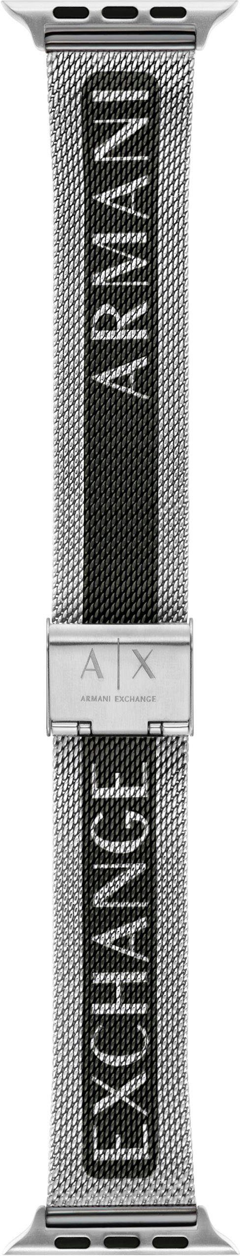 ARMANI EXCHANGE Smartwatch-Armband APPLE BAND, AXS8029, Wechselarmband, Ersatzarmband, passend für die Apple Watch, Edelstahl