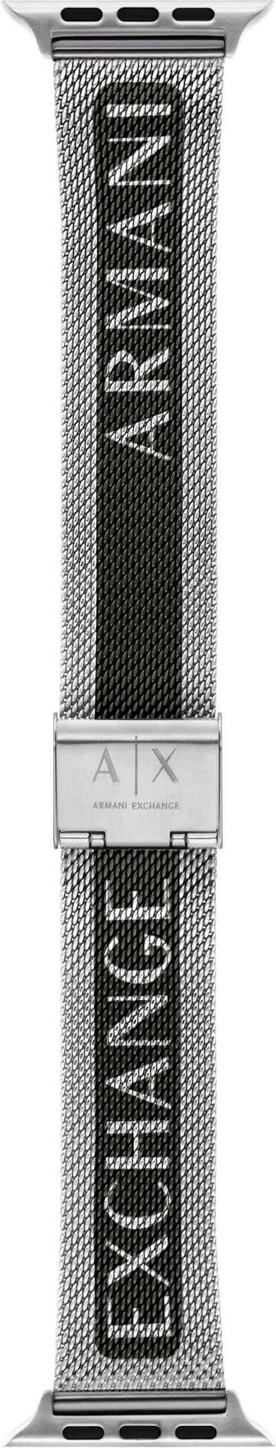 ARMANI EXCHANGE Smartwatch-Armband APPLE BAND, AXS8029, austauschbares Herrenarmband, Ersatzarmband, Wechselarmband, Geschenk