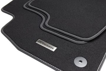 tuning-art Auto-Fußmatten EL102 Automatten Set passgenau für VW Golf 7 8 Variant Limo 2012-2021