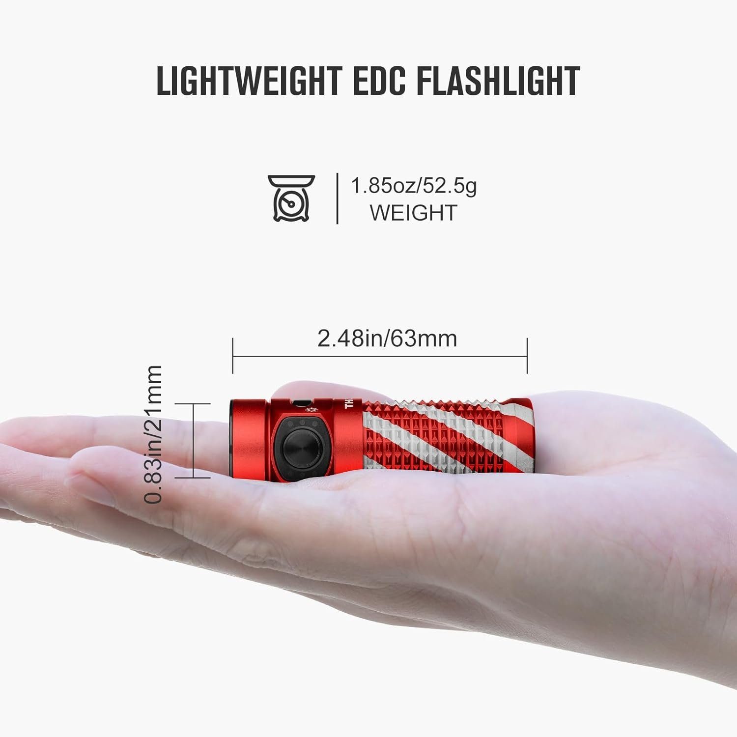 Taschenlampe Olight Baton 4 Taschenlampe Aufladbare OLIGHT Zuckerstange
