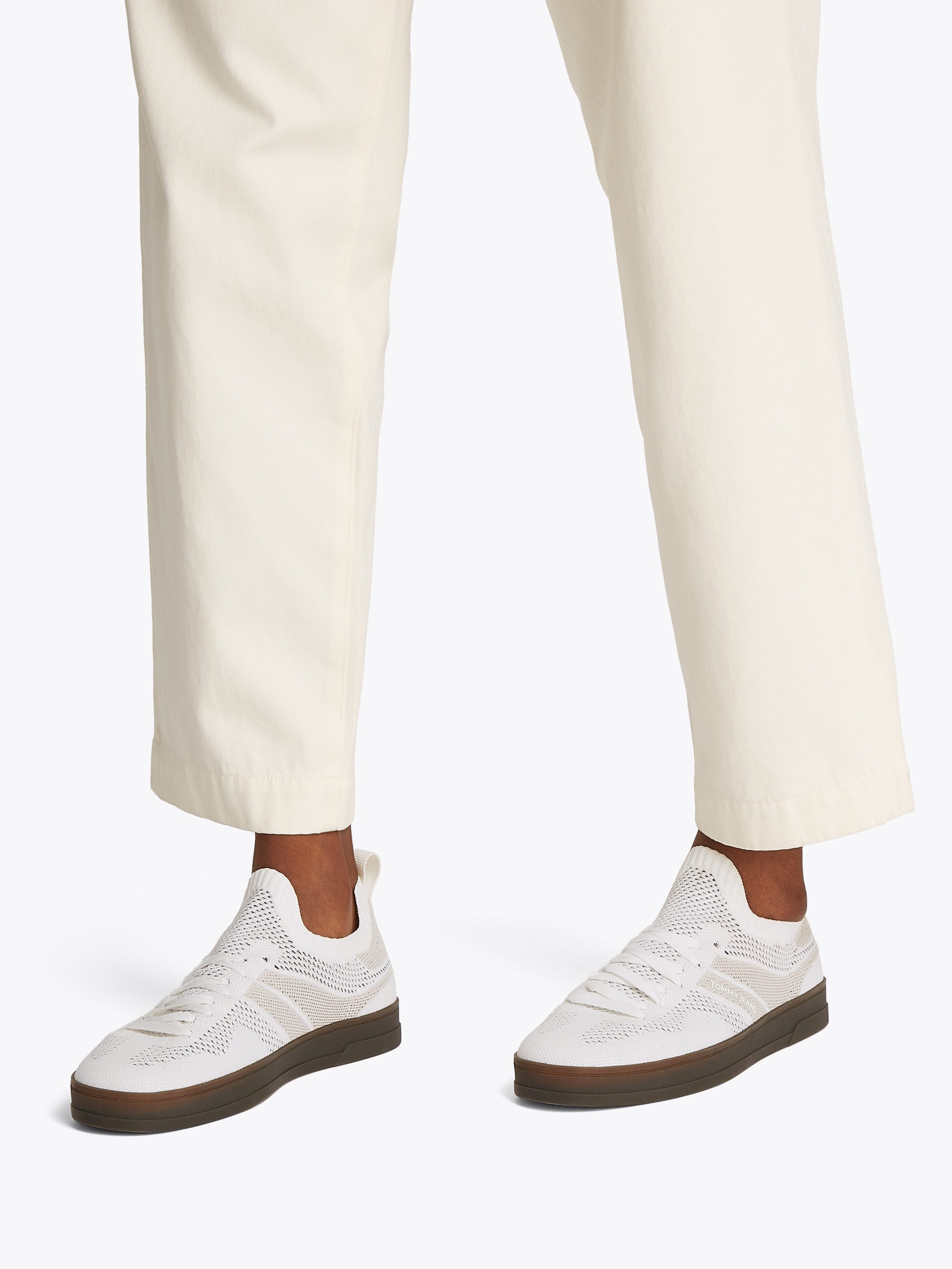 Tommy Jeans THE GREENWICH KNITTED Slip-On Sneaker, Freizeitschuh, Halbschuh günstig online kaufen