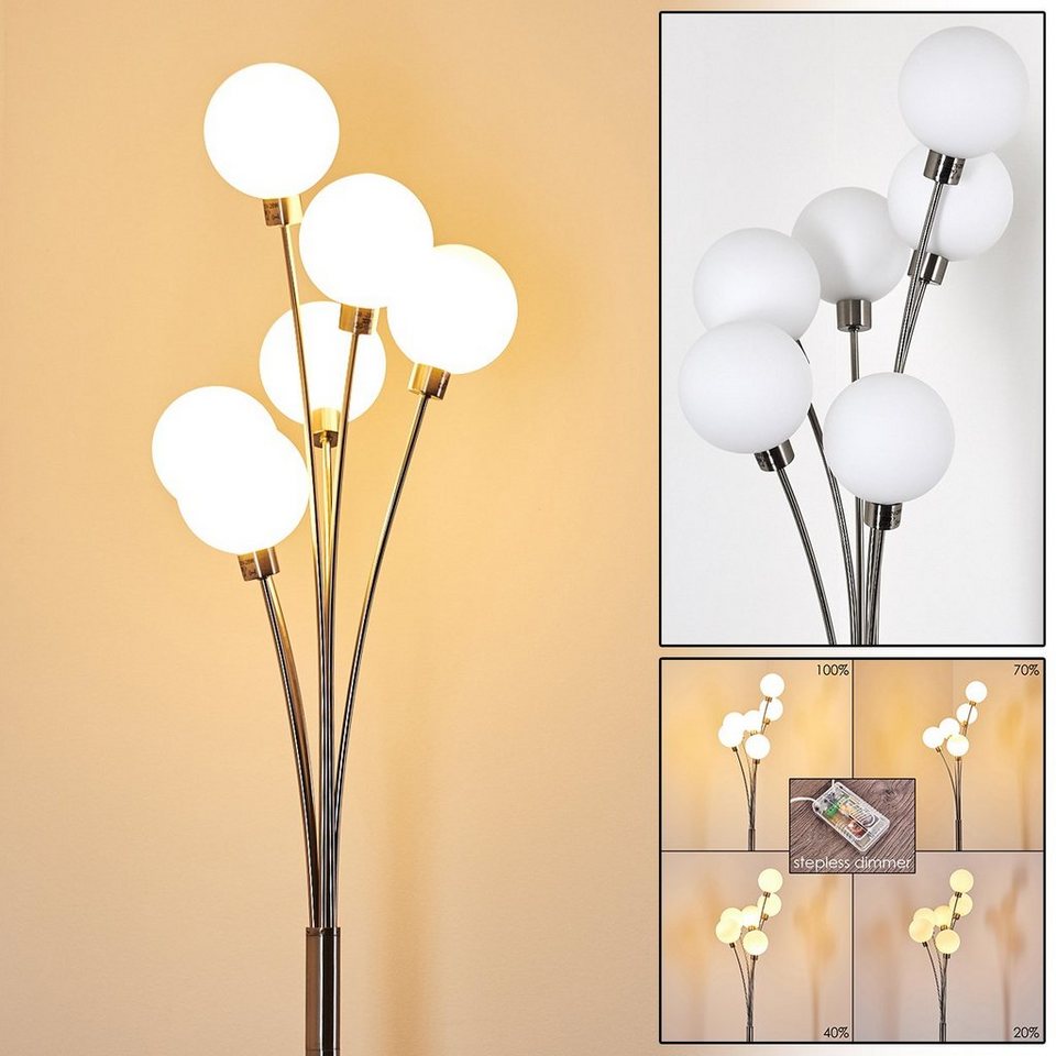 hofstein Stehlampe »»Lerici« stufenlos dimmbar