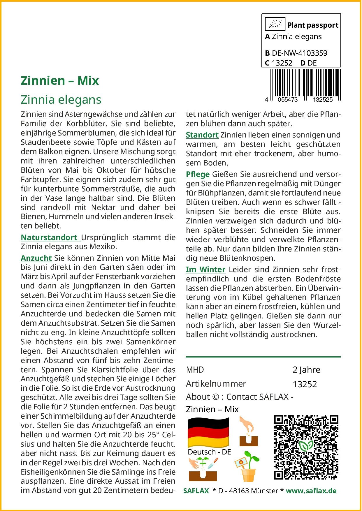 SAFLAX Blumensamen SAFLAX - Samen - günstig online kaufen