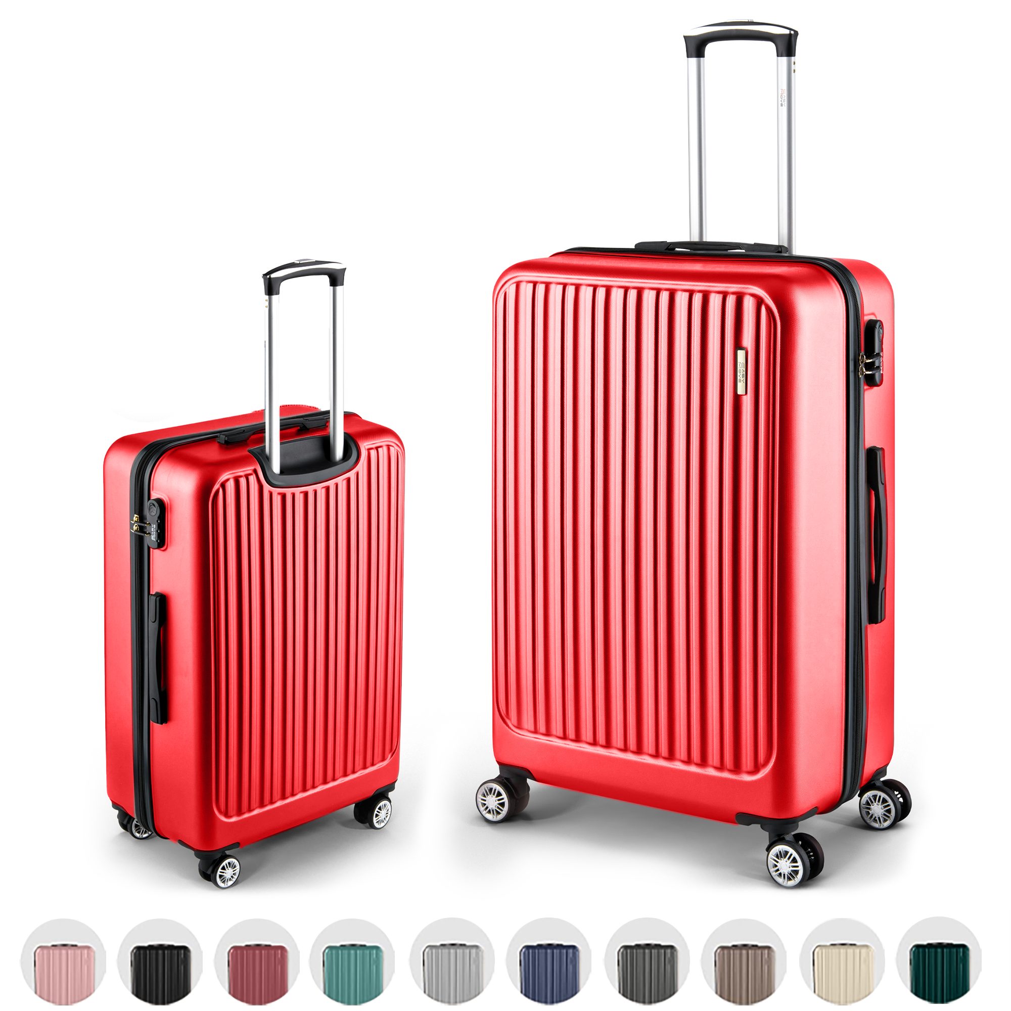 Easy Move Hartschalen-Trolley Leichter Rollkoffer ACE 026 - Reisekoffer, Ha günstig online kaufen