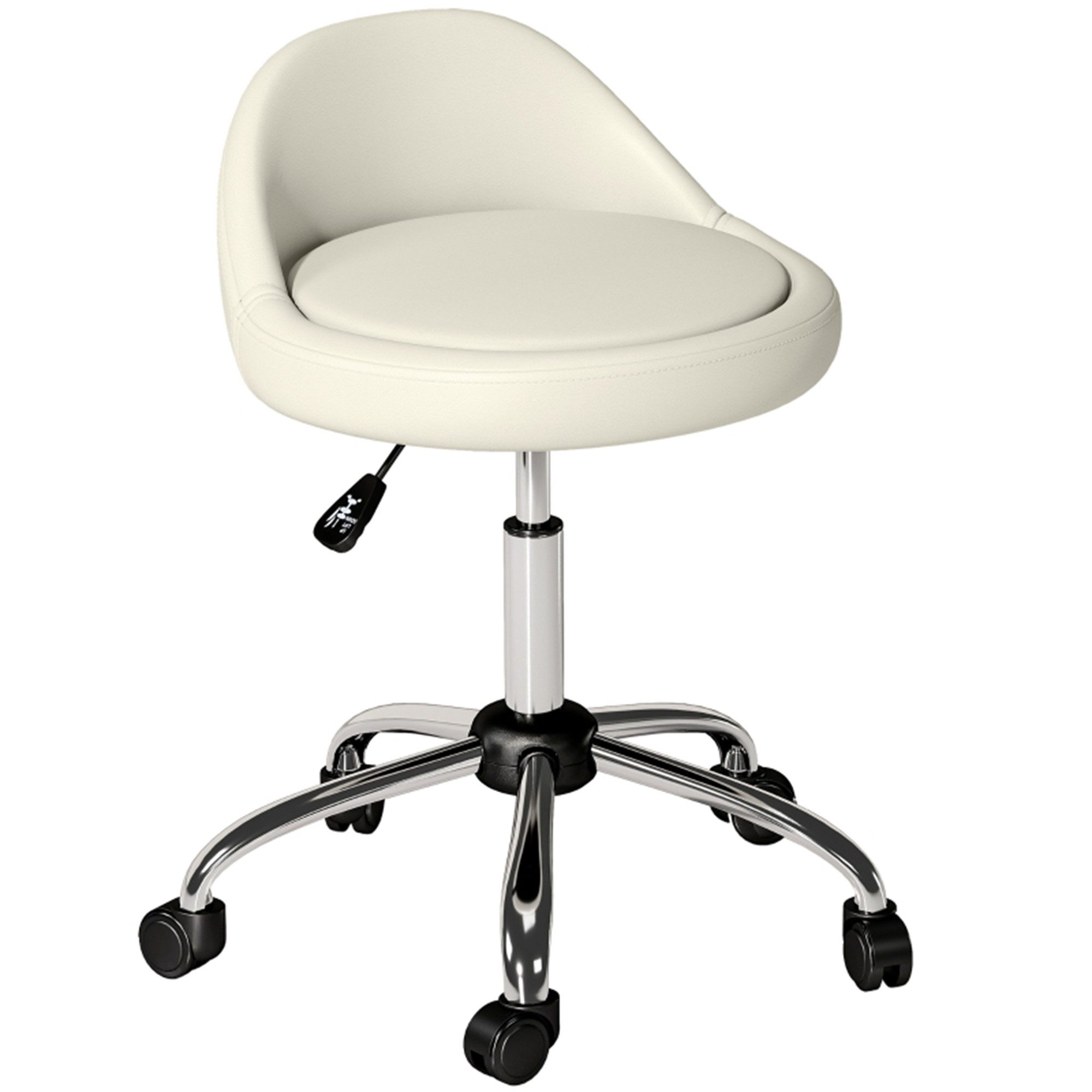 MC Star Arbeitshocker Rollhocker Höhenverstellbarer 63-83 günstig online kaufen