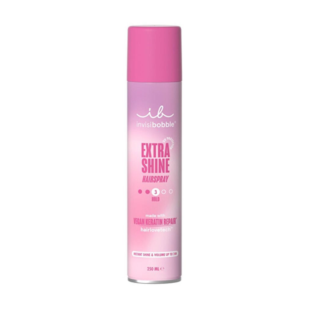 invisibobble Haarspray Haarspray für Haarglanz Extra Shine (Haarspray) 250 ml