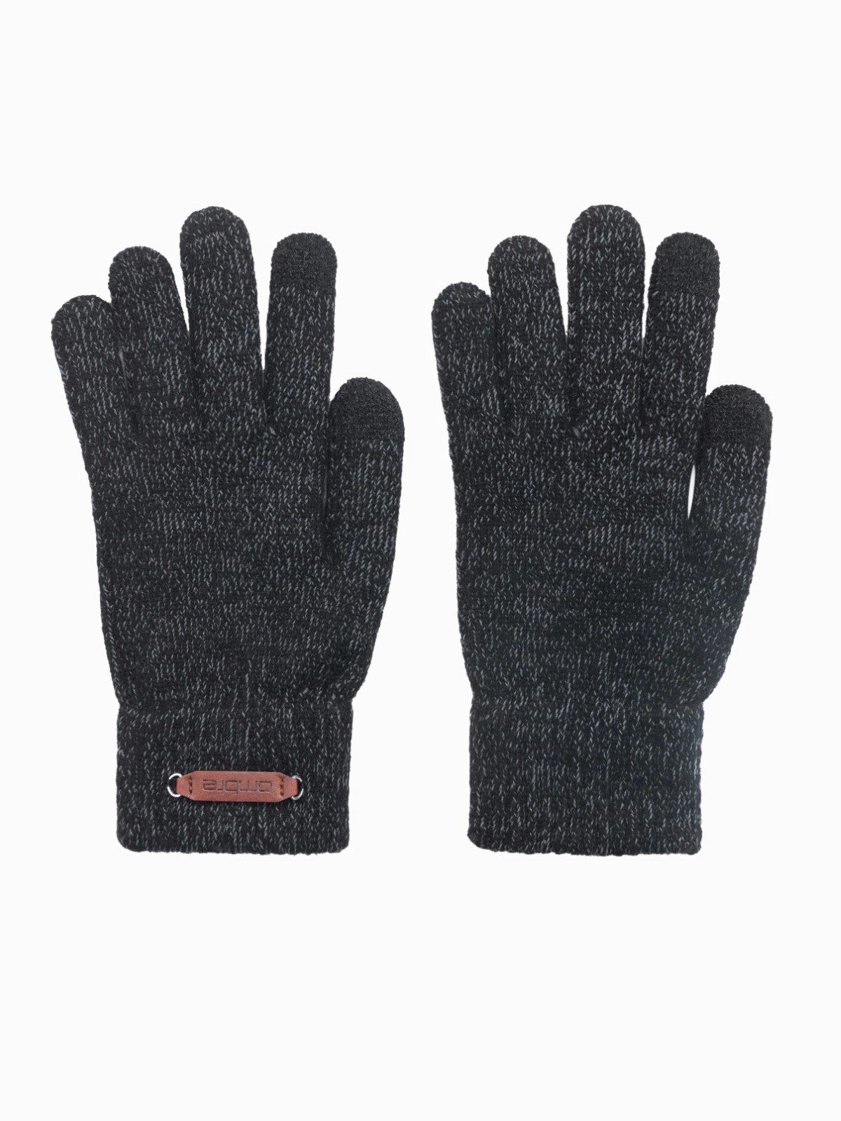 OMBRE Strickhandschuhe Herrenstrickhandschuhe mit Wolle mit günstig online kaufen