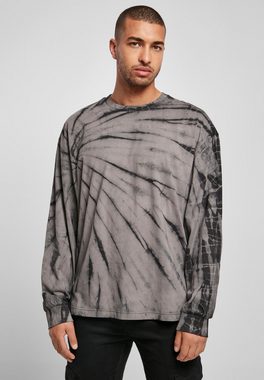 URBAN CLASSICS Longsleeve Urban Classics Herren Boxy Tye Dye LS (1-tlg)