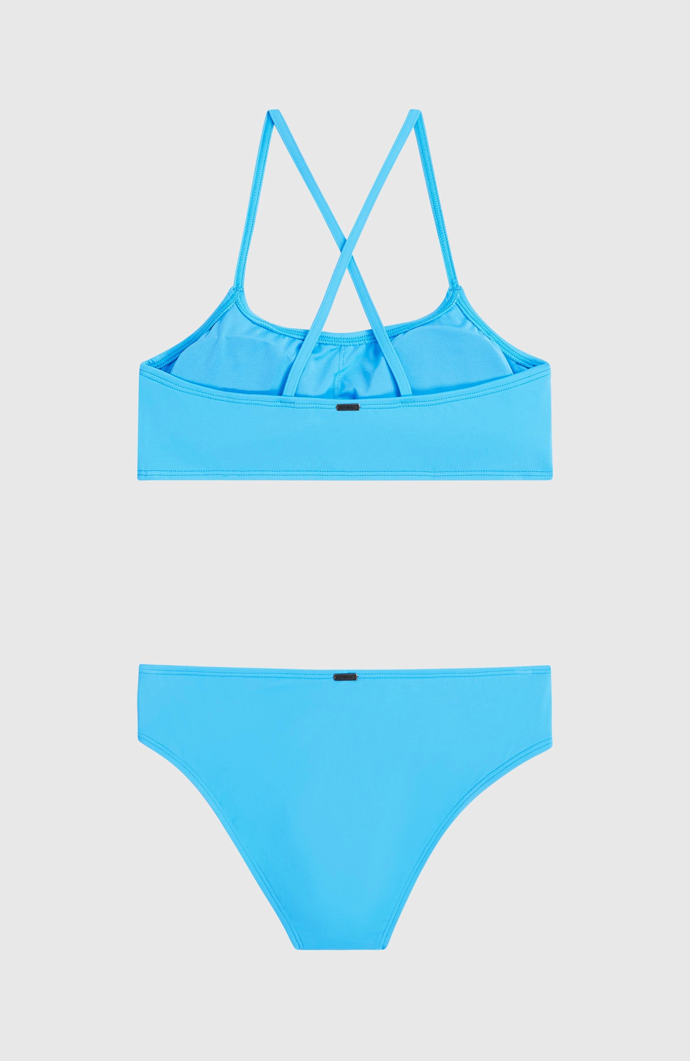 O'Neill Bandeau-Bikini ESSENTIALS BRALETTE BIKINI SET (2-St) feste Träger, herausnehmbare Pads ab Größe 140