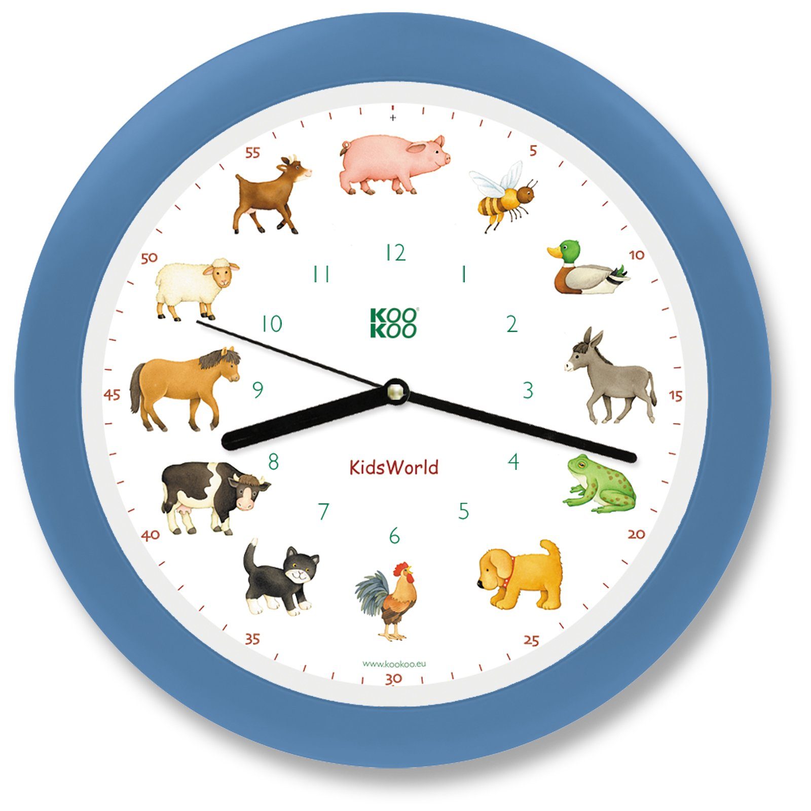 KOOKOO Wanduhr KidsWorld günstig online kaufen