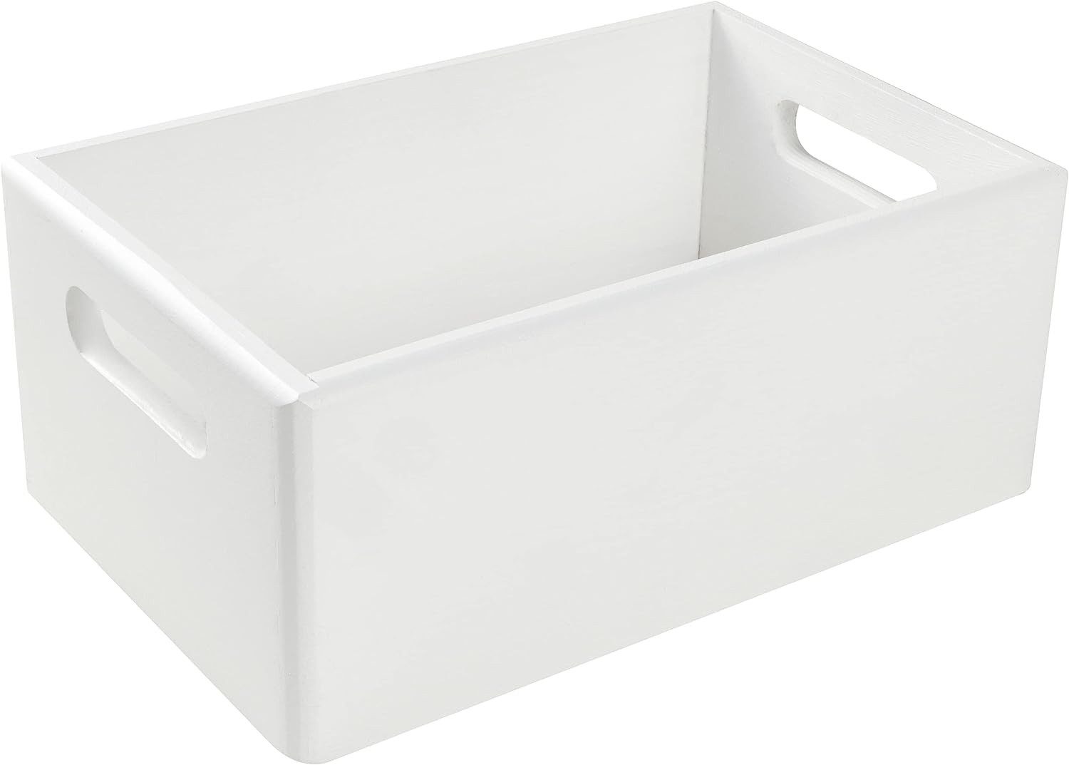 Creative Deco Holzkiste Obstkiste Korb 30x20x13cm (1cm) mit Griffen ohne De günstig online kaufen