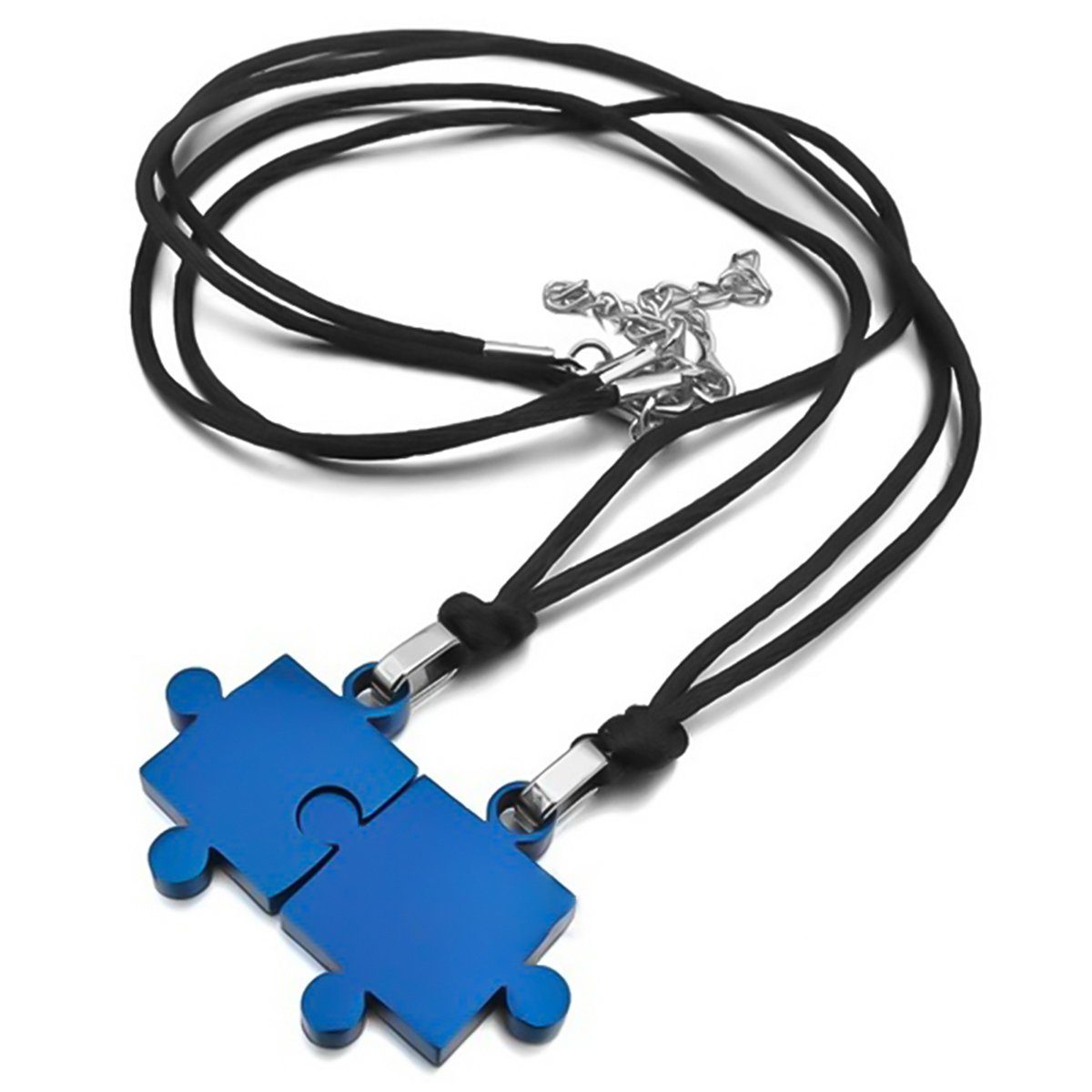 Schmuck-Elfe Partnerkette Puzzle Harmonie (Set), 4tlg. Set