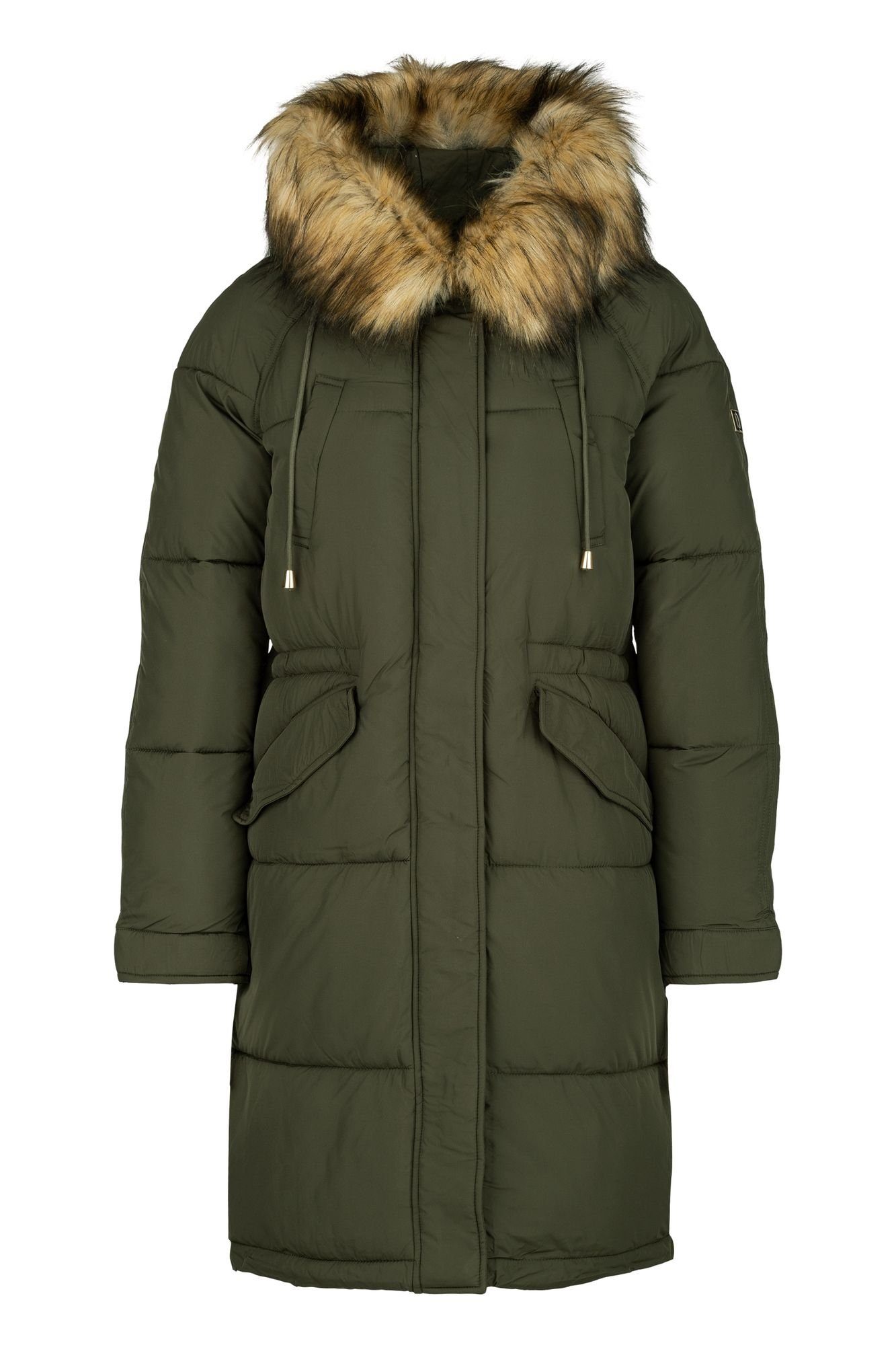 Wunderschne Winterjacke Damen Olivgrn Bild