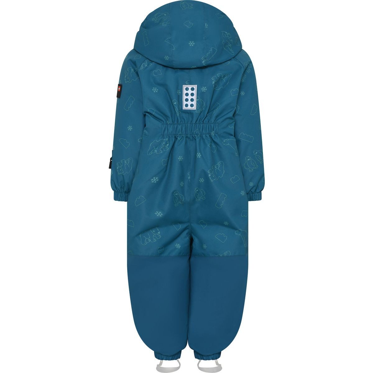LEGO® kidswear Schneeoverall LWJADEN 702 - Snowsuit Auf dem Oberteil dieses einfarbigen Schneeanzugs für jüngere Kinder