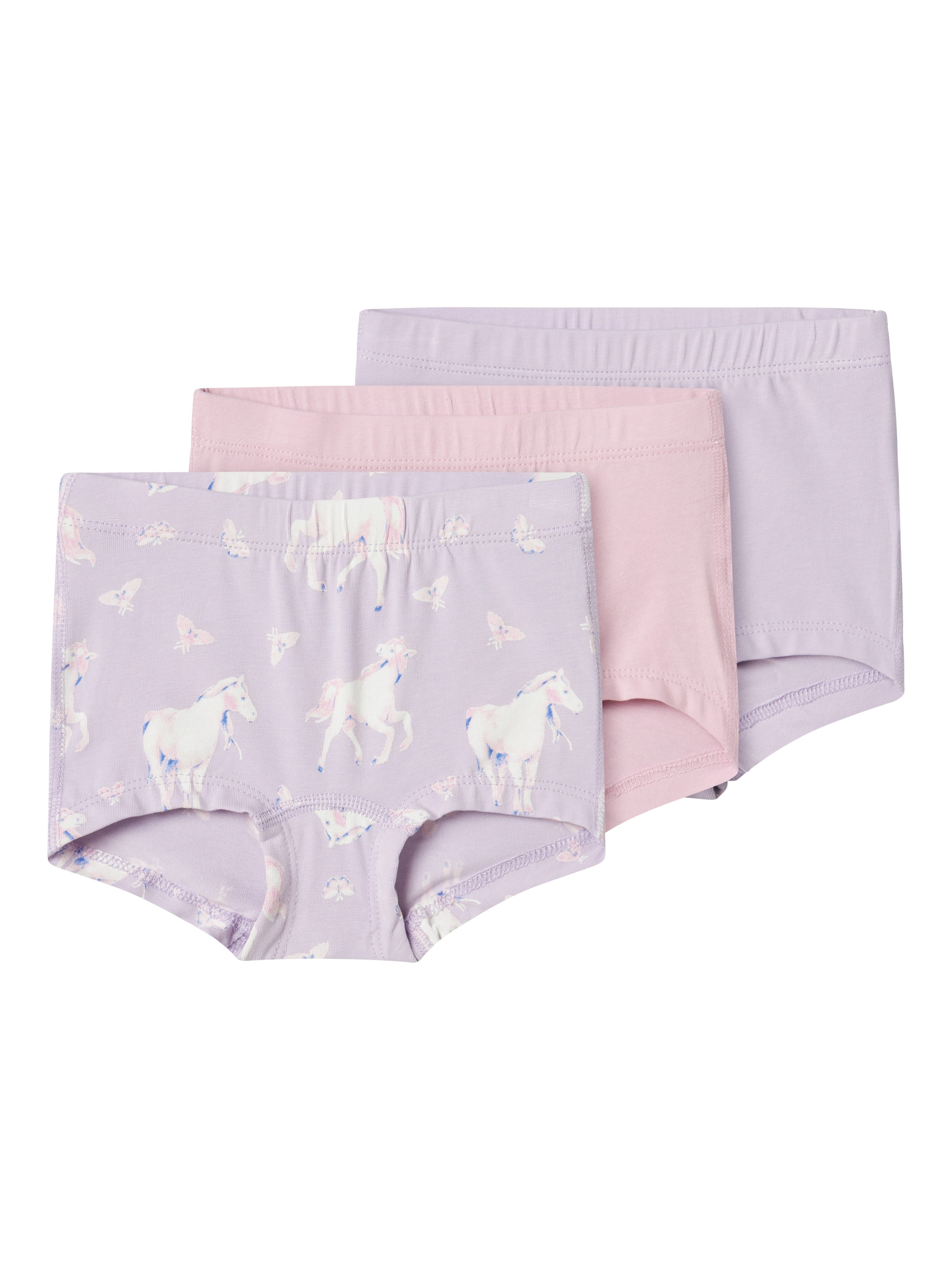 Panty NMFTIGHTS 3P PASTEL LILAC HORSE NOOS