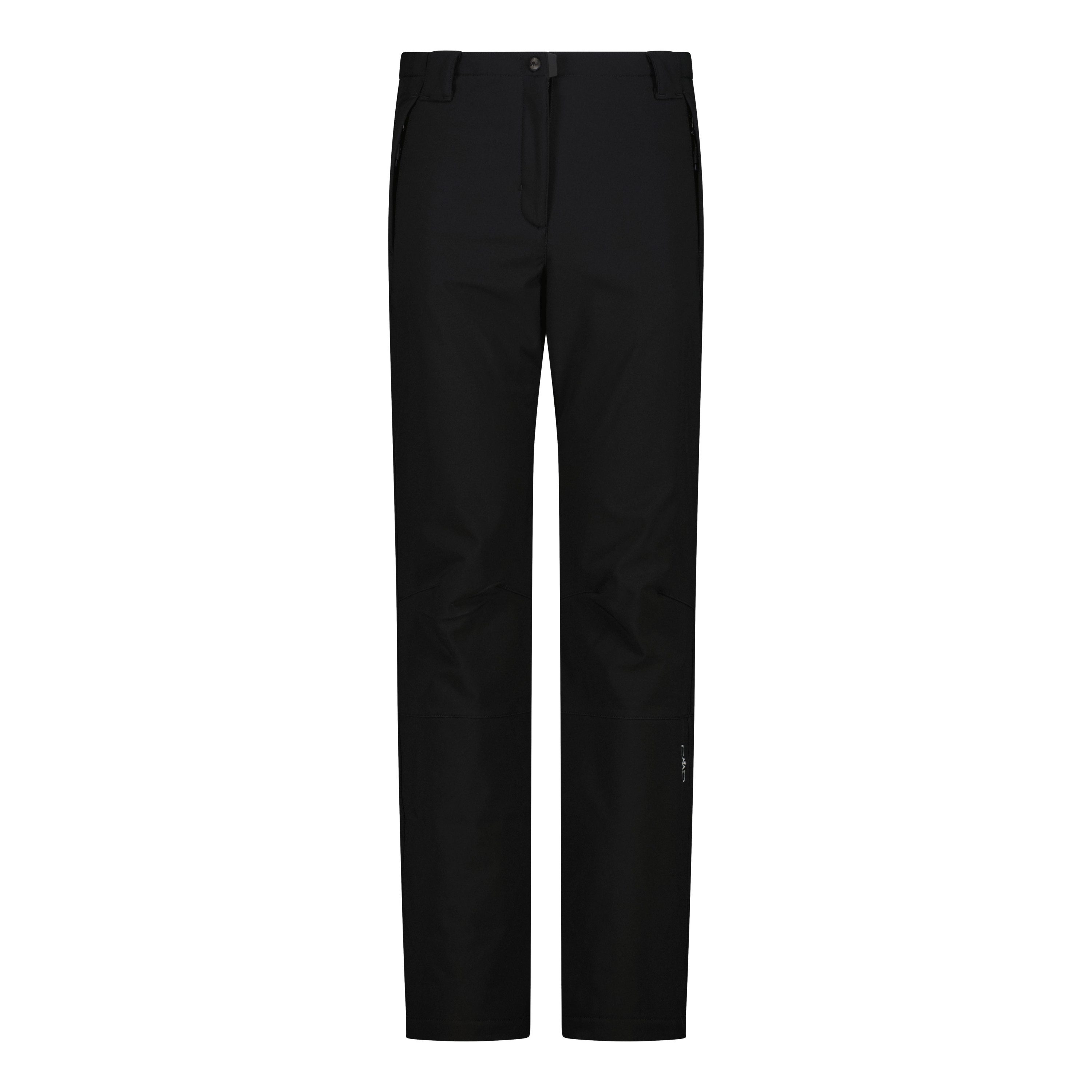CMP Softshellhose WOMAN PANT WITH INNER GAITER NERO