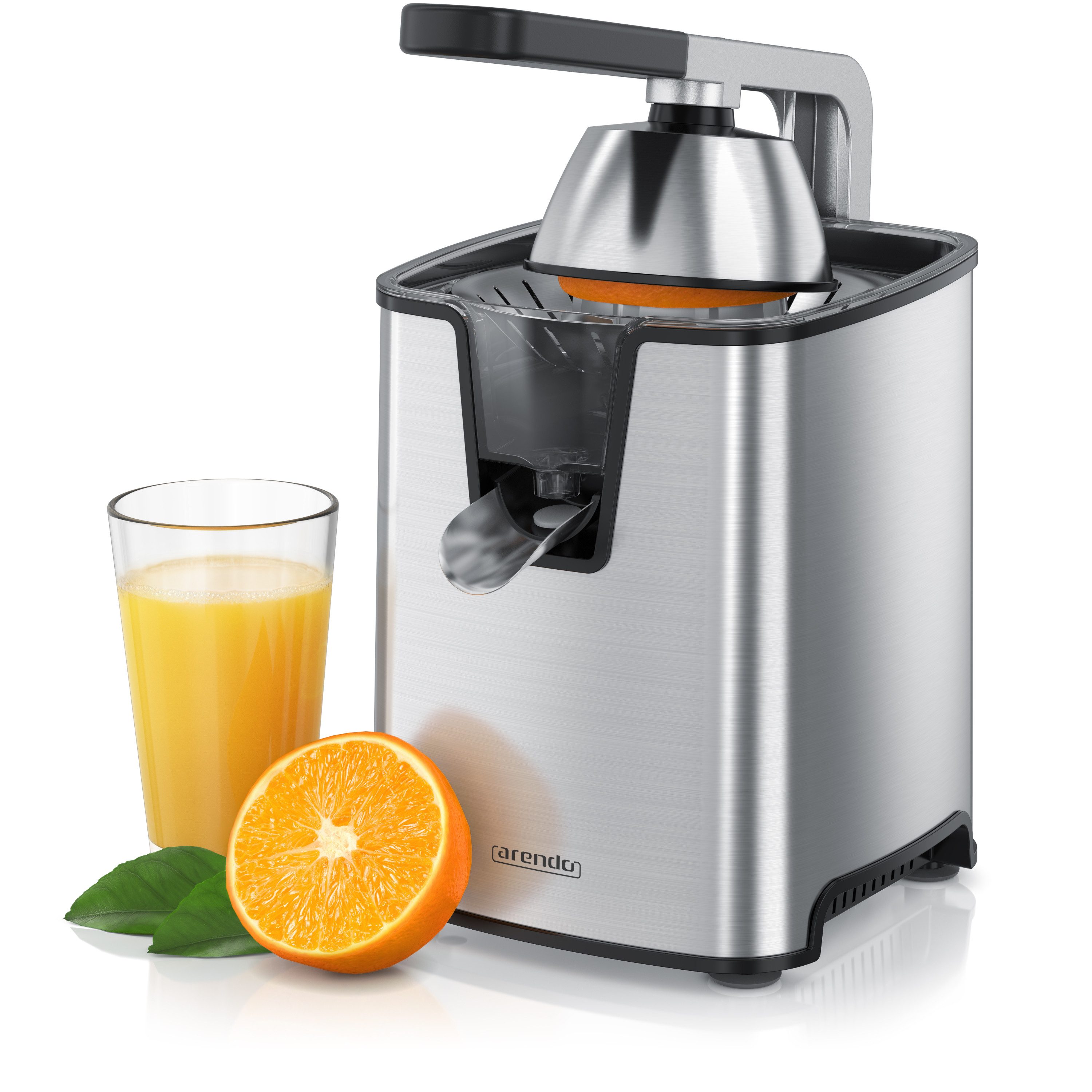 Entsafter Automatische Edelstahl Zitruspresse, Hebelarm, BPA-frei