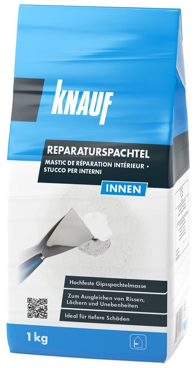 KNAUF Spachtelmasse Knauf Reparaturspachtel Innen 1 kg