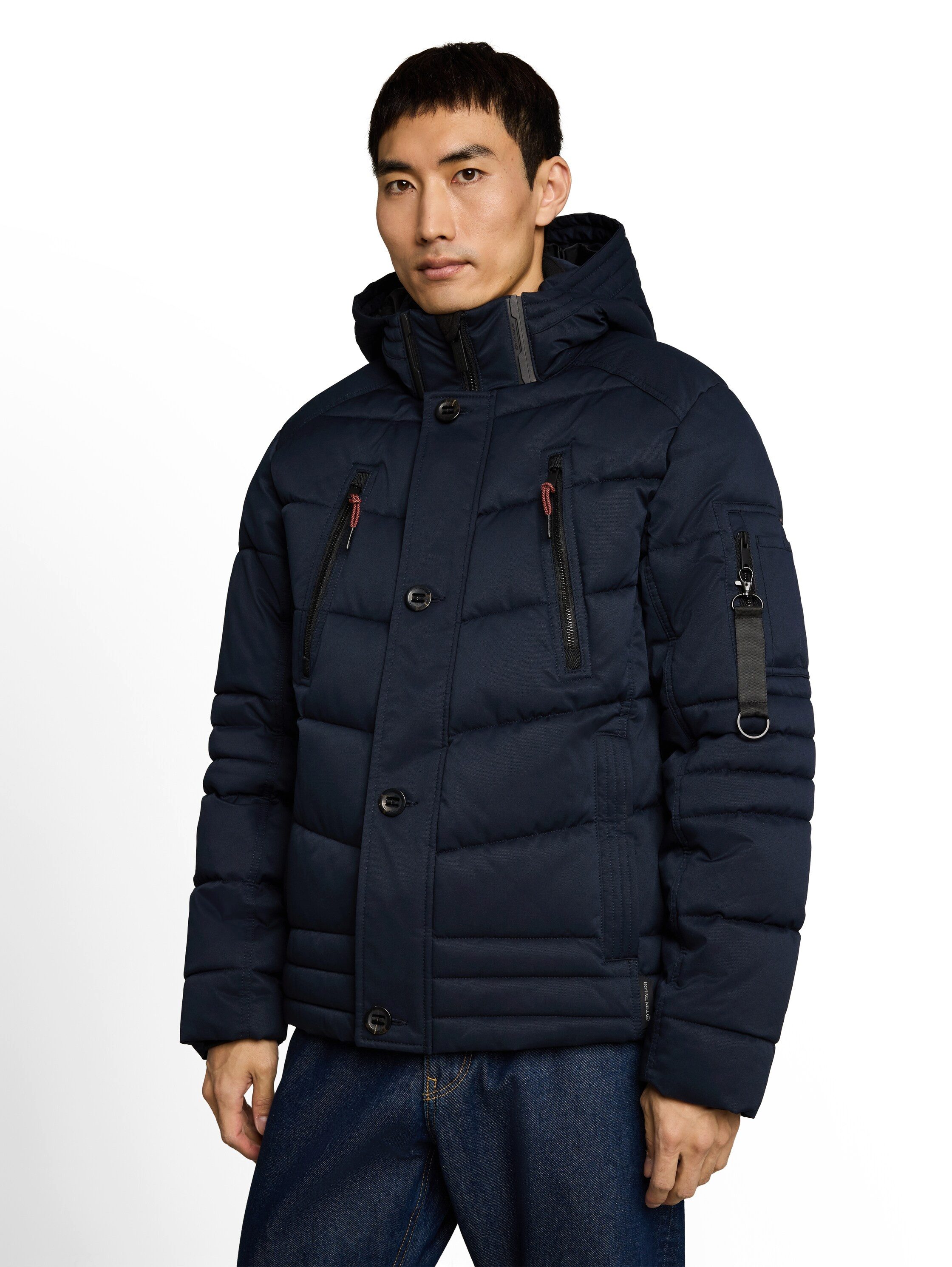 TOM TAILOR Steppjacke mit Kapuze