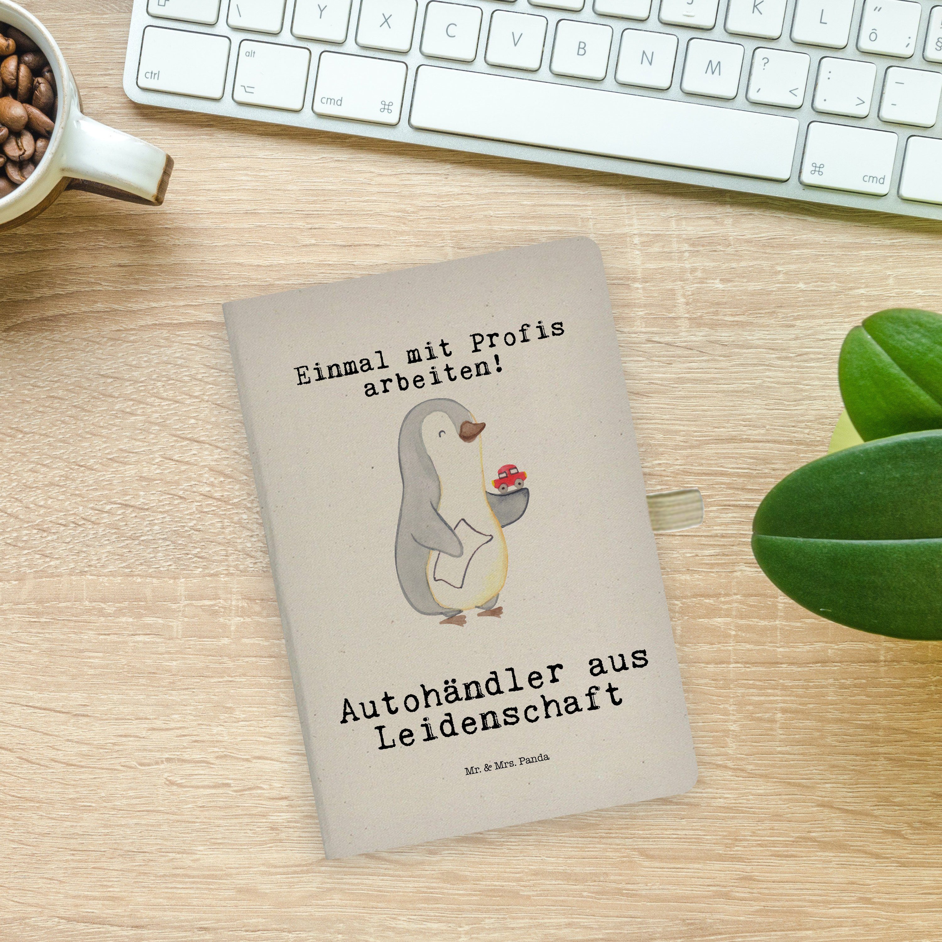 Mr. & Mrs. Abschied, Mr. Auto Transparent Panda Autohändler aus & Geschenk, Leidenschaft - Notizbuch Mrs. Panda 