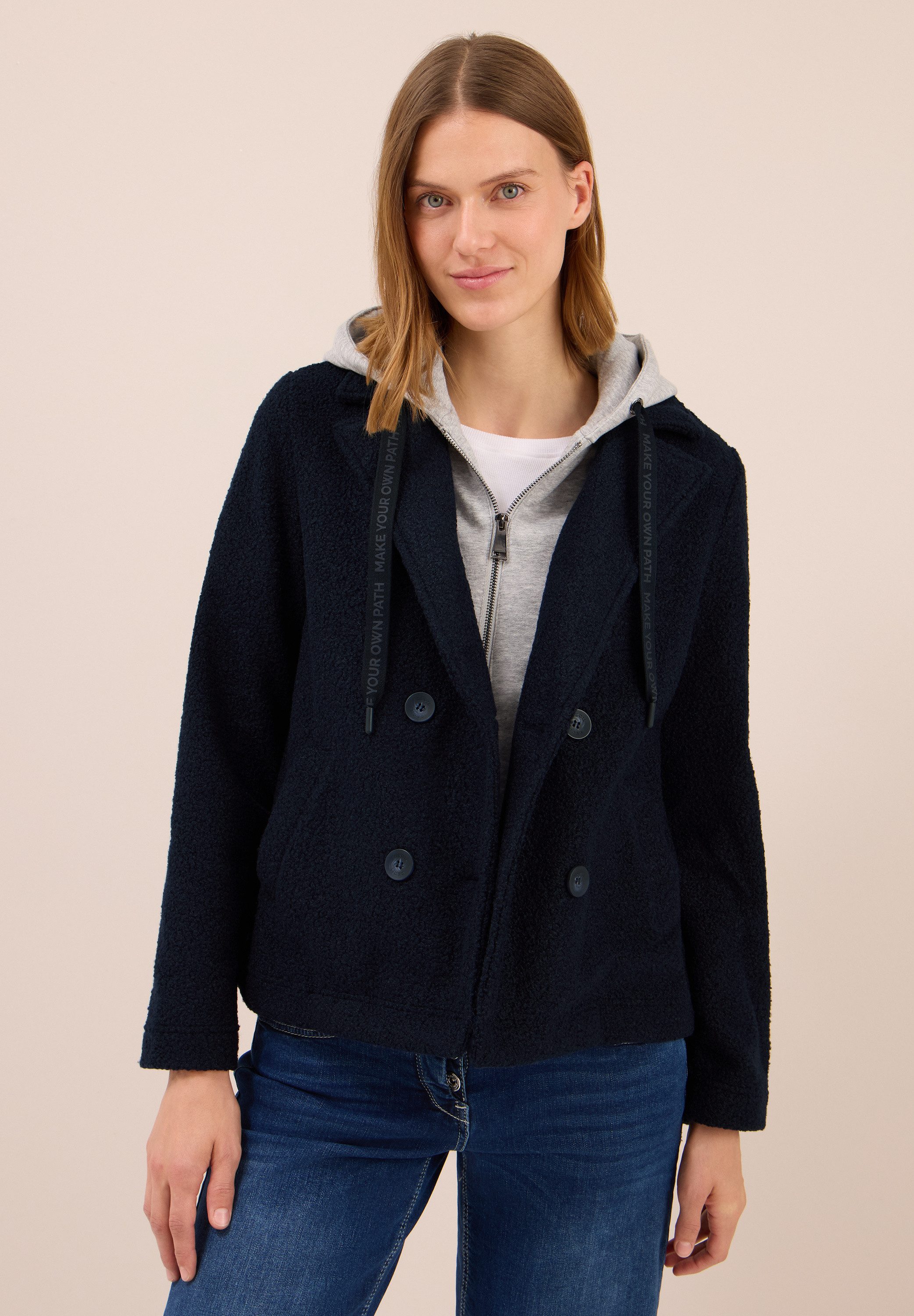 CECIL Outdoorjacke mit abnehmbarer Kapuze günstig online kaufen