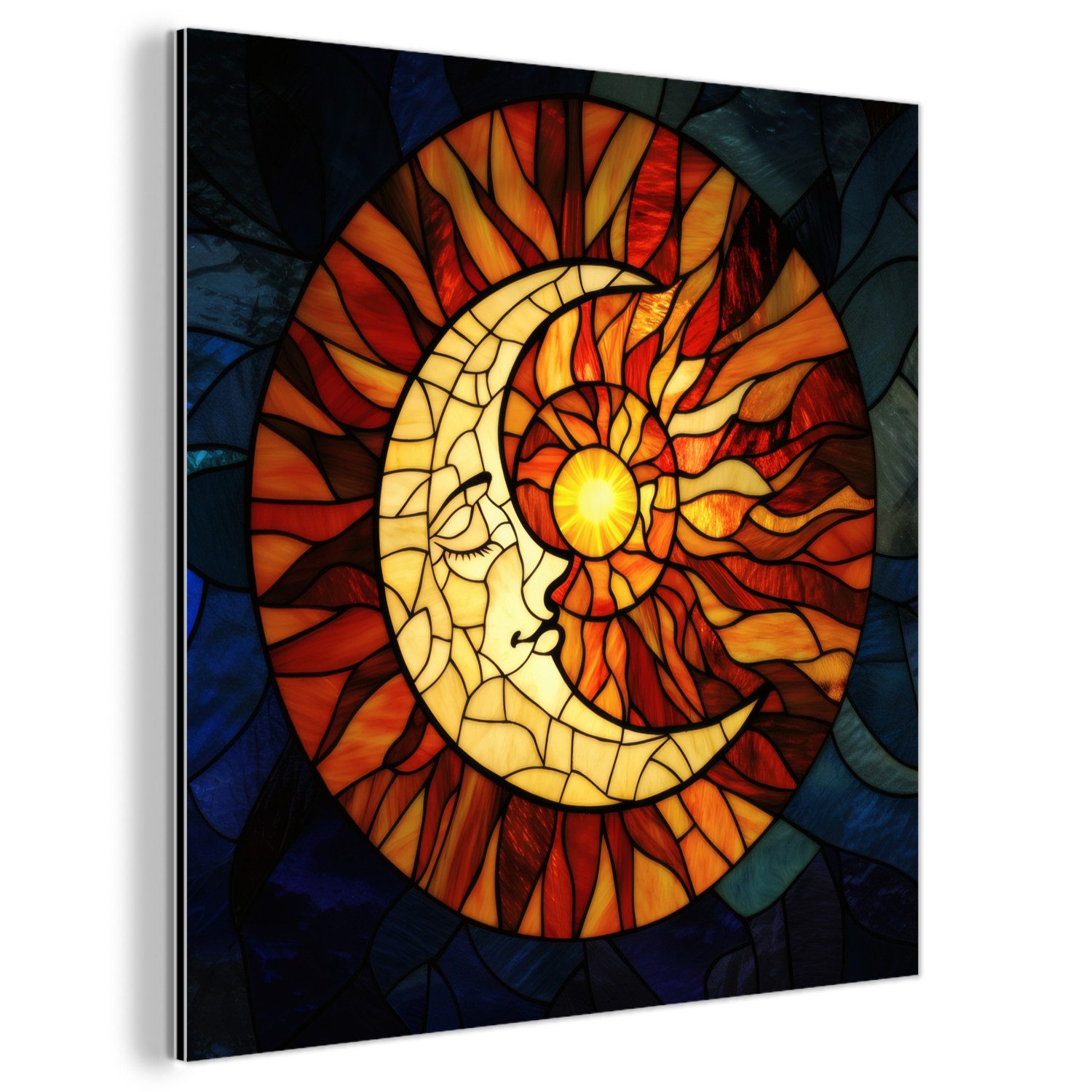MuchoWow Metallbild Mosaik - Glas - günstig online kaufen