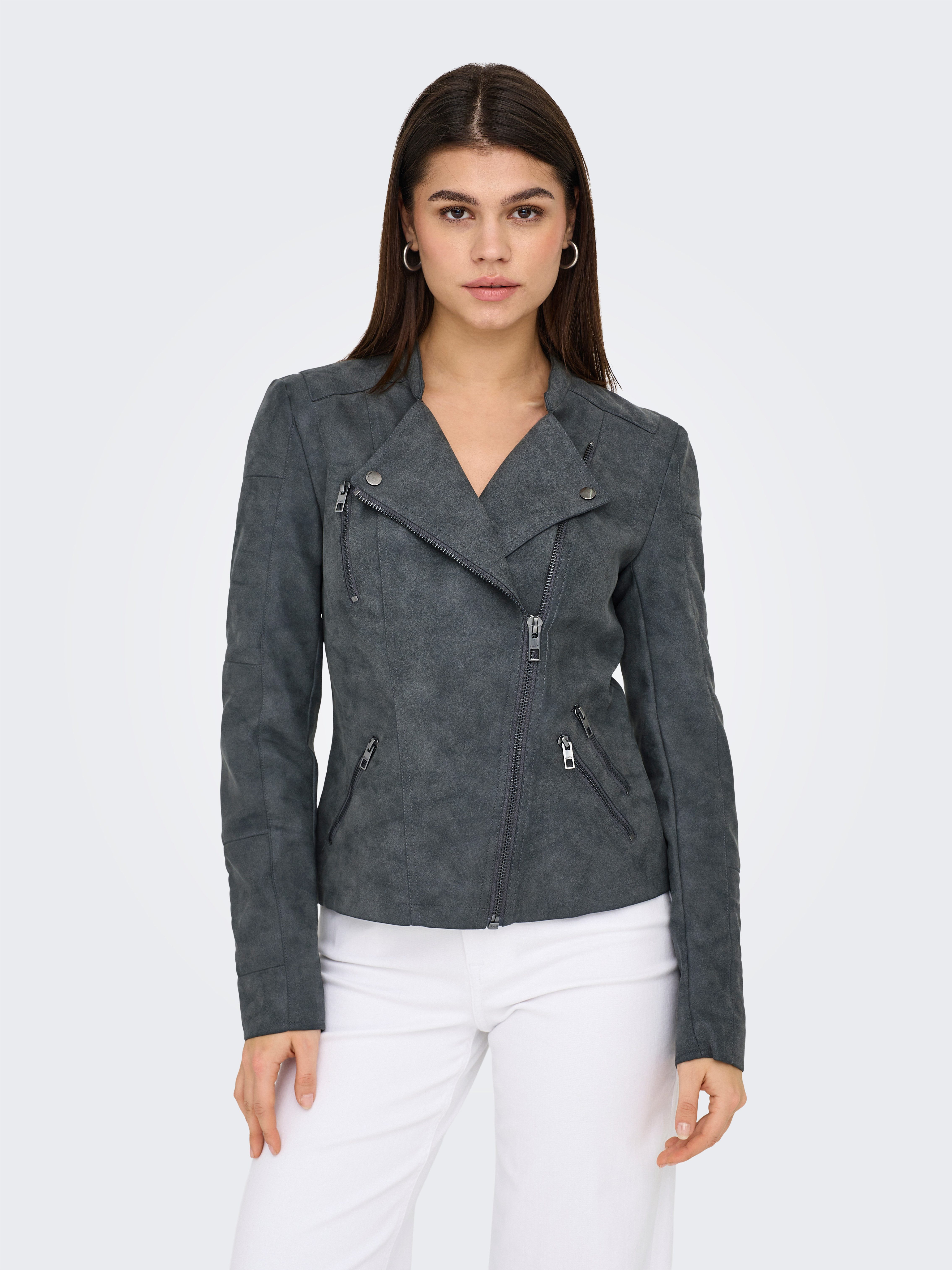 Lederimitatjacke ONLAVA FAUX LEATHER BIKER OTW NOOS