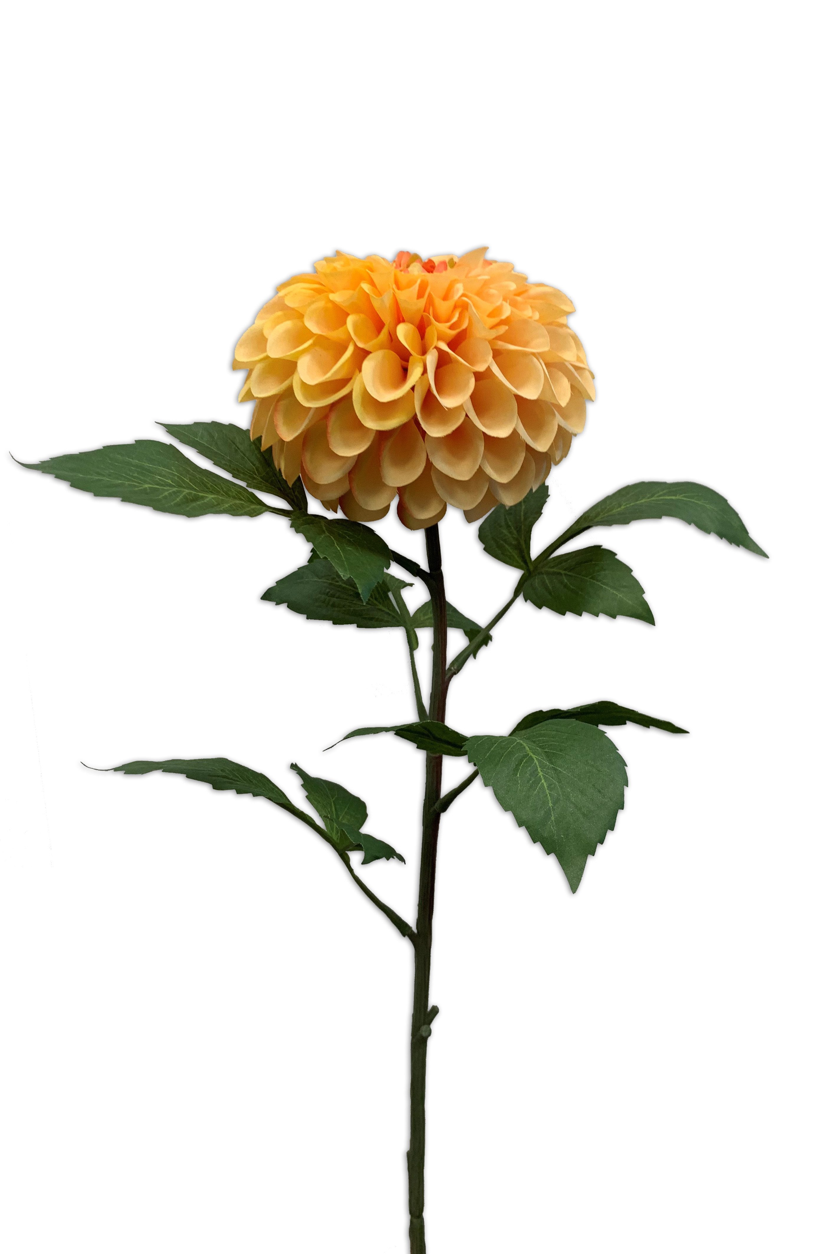 Kunstblume Orange, Durchmesser 12.5 cm, Emerald, günstig online kaufen