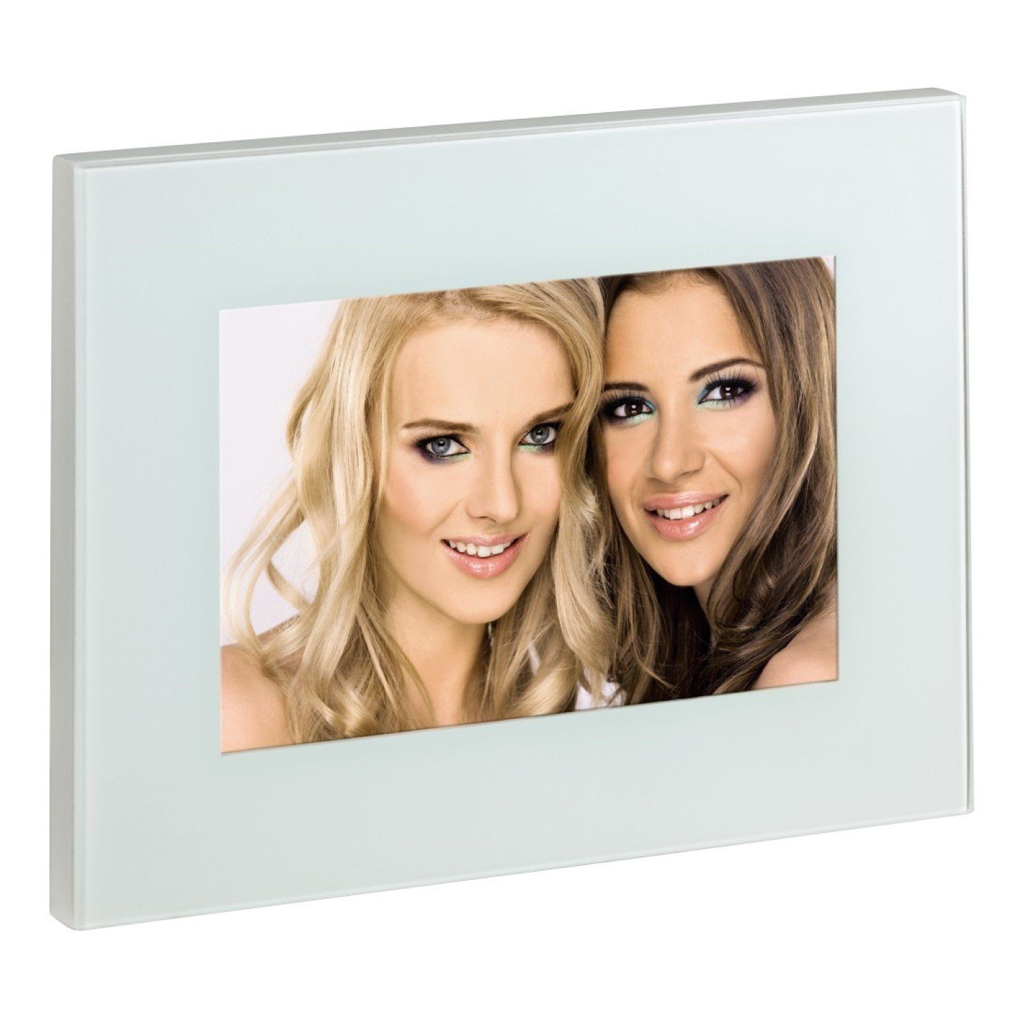 Hama Bilderrahmen Glas-Rahmen 10x15cm Weiß Bilder-Rahmen, günstig online kaufen