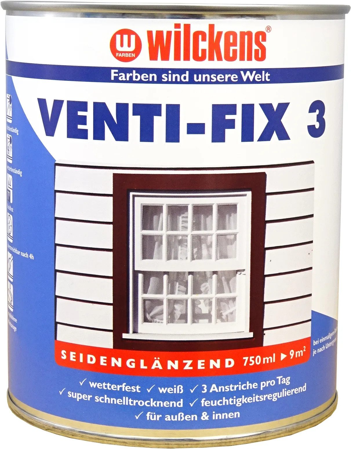 Wilckens Farben Tür- und Fensterlack Wilckens Venti Fix 3 Fensterweiss