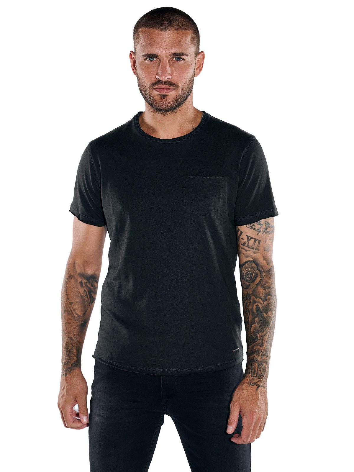 T-Shirt Herren T-Shirt "My Favorite", Schwarz