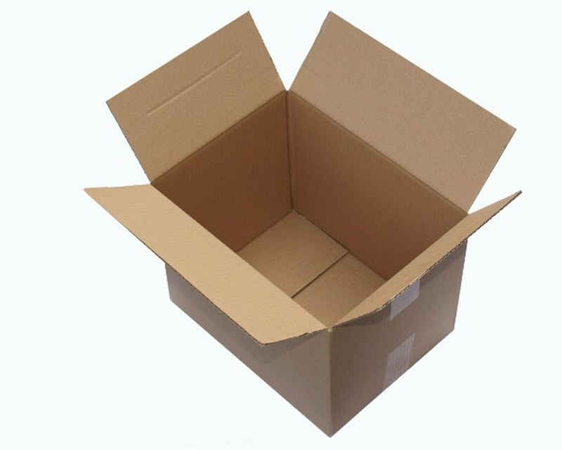 BURI Faltbox 20x Verpackungskarton 40x40x10 cm Faltkartons top 4e0