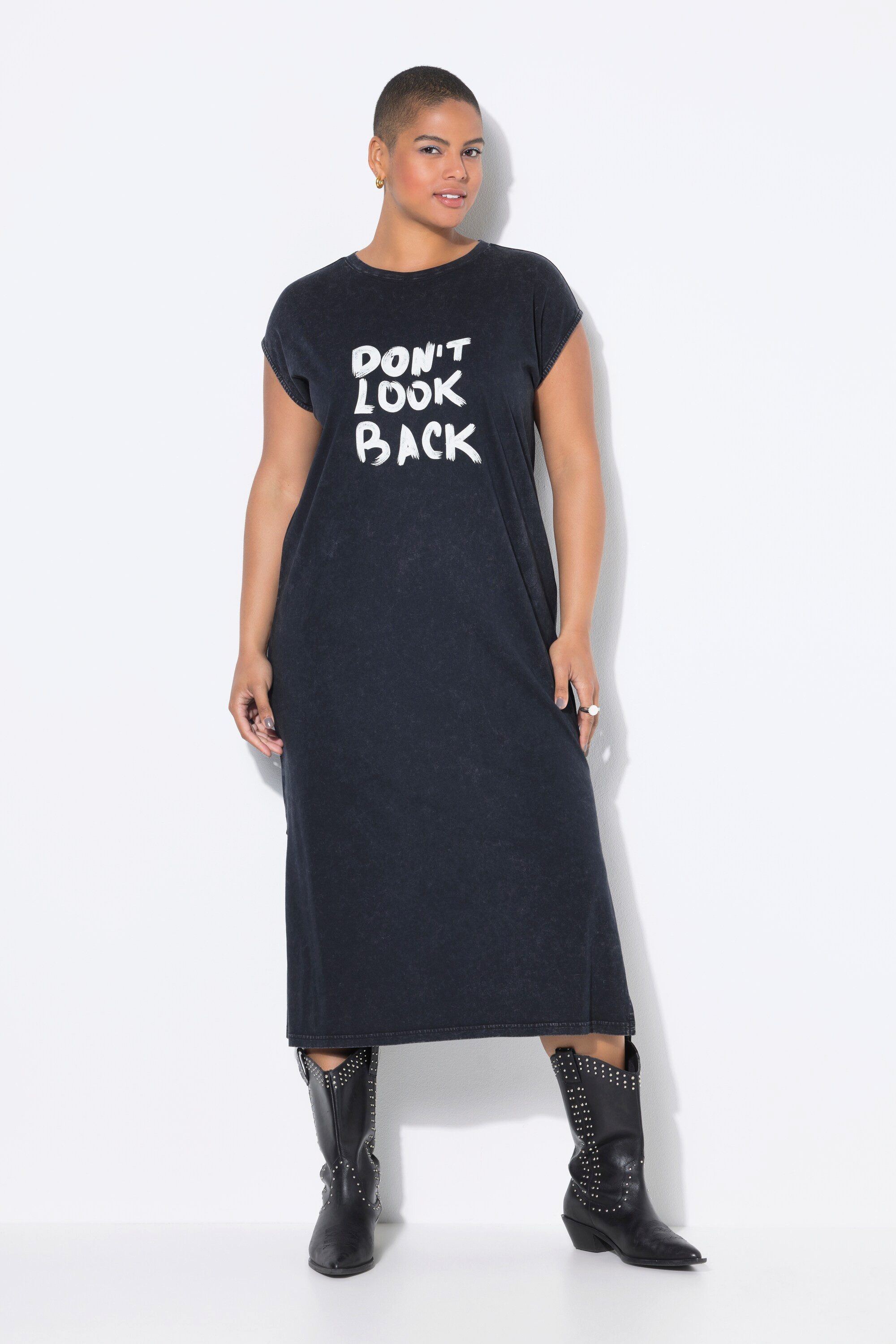 Studio Untold Jerseykleid Midikleid Oversize Shape günstig online kaufen
