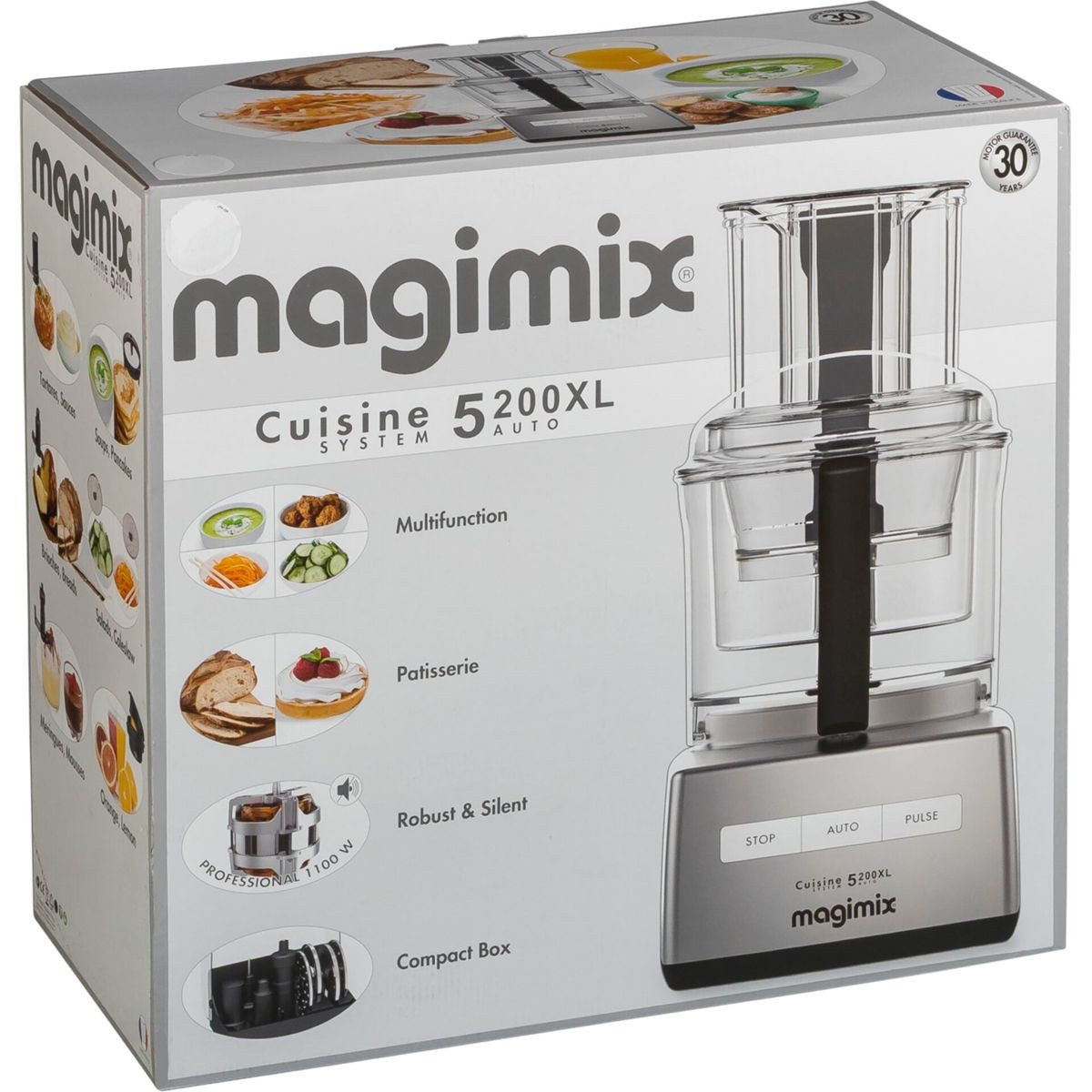 Magimix Küchenmaschine Compact C.S. 5200 XL Blanc