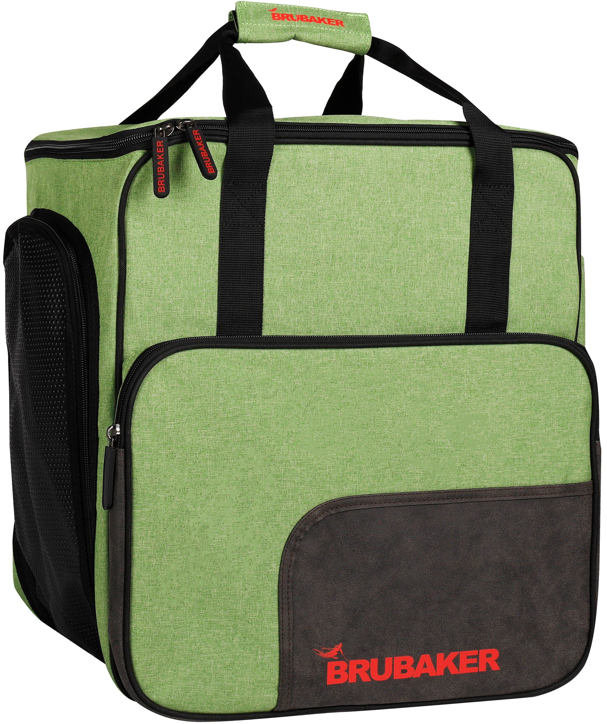 BRUBAKER Sporttasche CarverPerformance Skitasche Kombi Set (2-tlg., reißfest und nässeabweisend), Skisack und Skischuhtasche für 1 Paar Ski