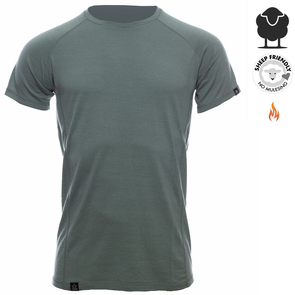 Canada North T-Shirt CANADA NORTH - 100% Merino Herren T-Shirt CHILCOTIN - mulesing frei