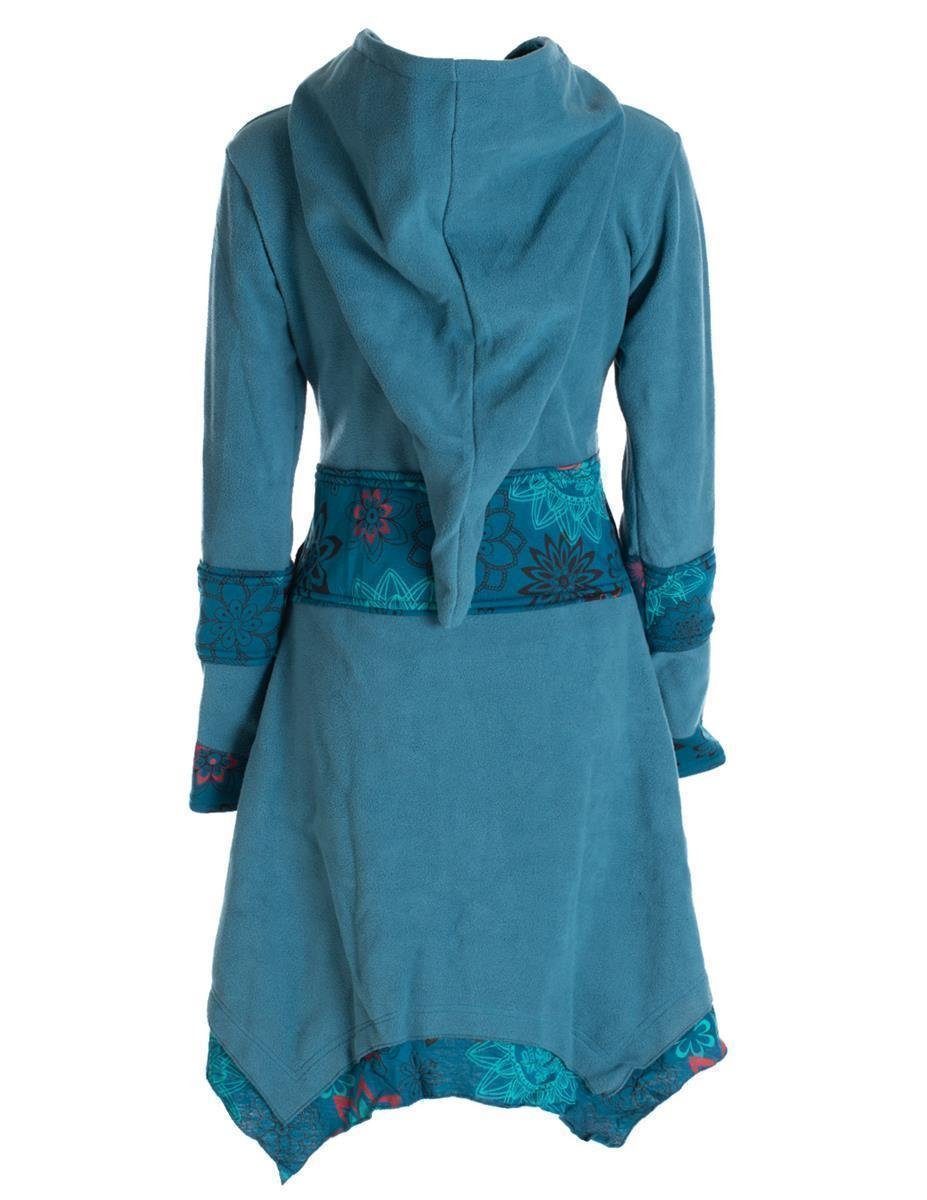 Vishes Kurzmantel Fleece Mantel Fleecemantel Hooded günstig online kaufen