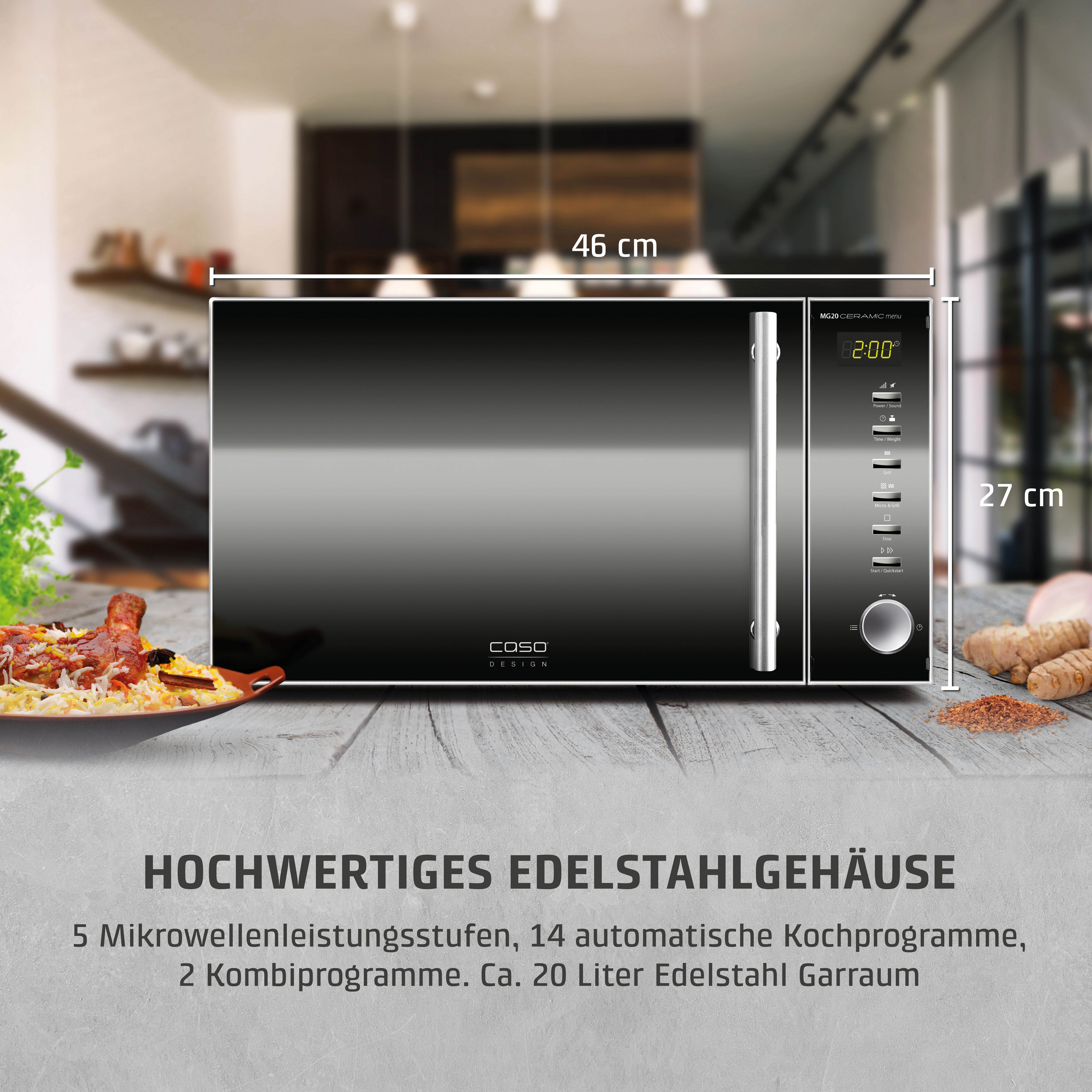 Caso MG 20 Ceramic menu - Bild 3