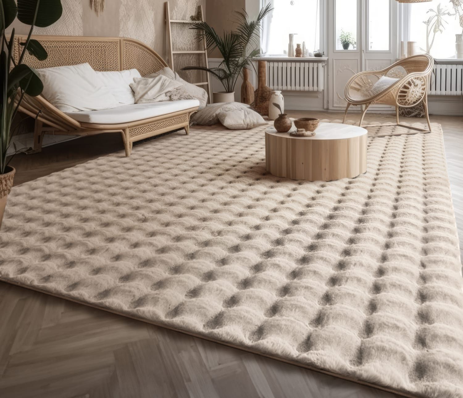 TT Home Teppich, Rechteckig, Höhe: 34 mm, Wohnzimmer Teppich Langflor Wohnz günstig online kaufen