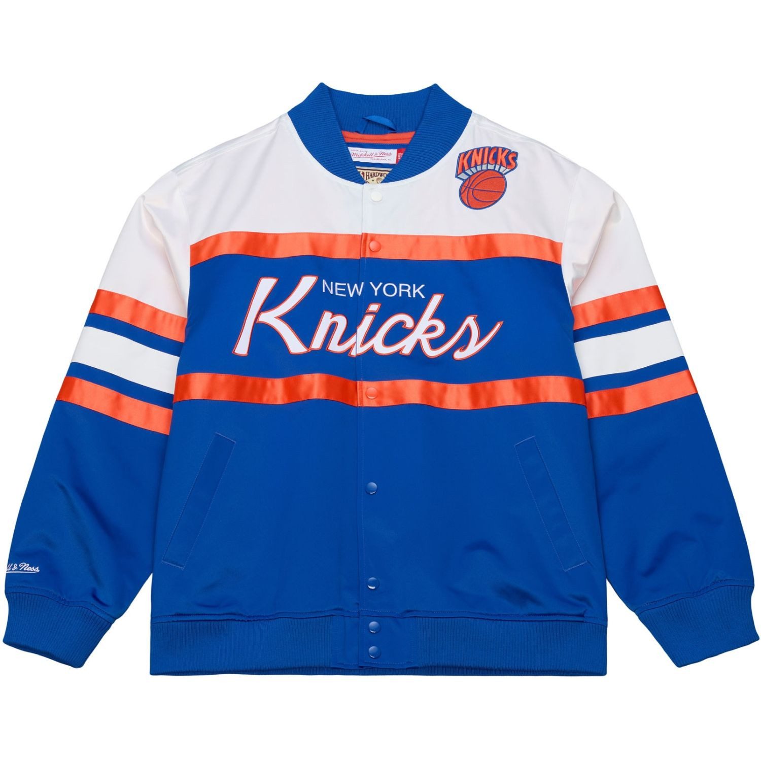 Mitchell & Ness Windbreaker Midweight Satin Varsity New York Knicks