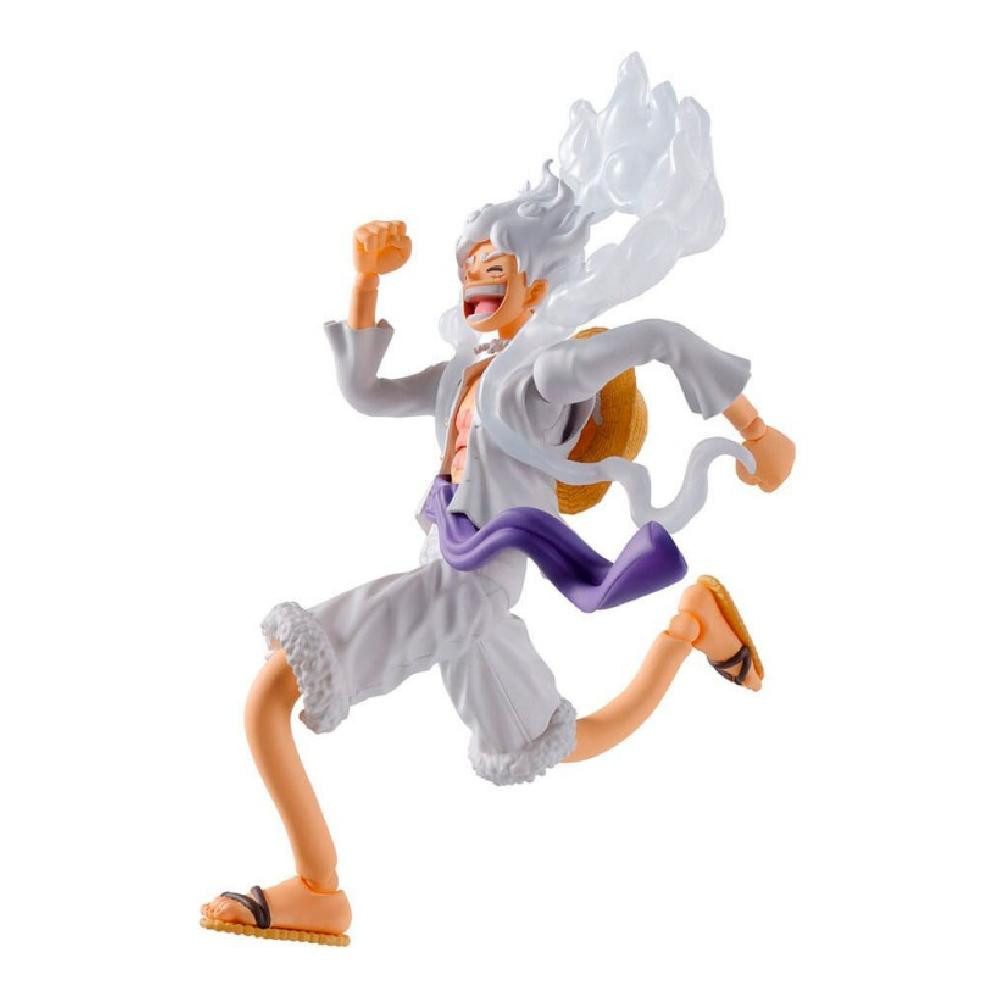 Bandai Tamashii Nations Sammelfigur One Piece Gear 5 Monkey D Luffy S.H. figuarts Figur 15,5cm