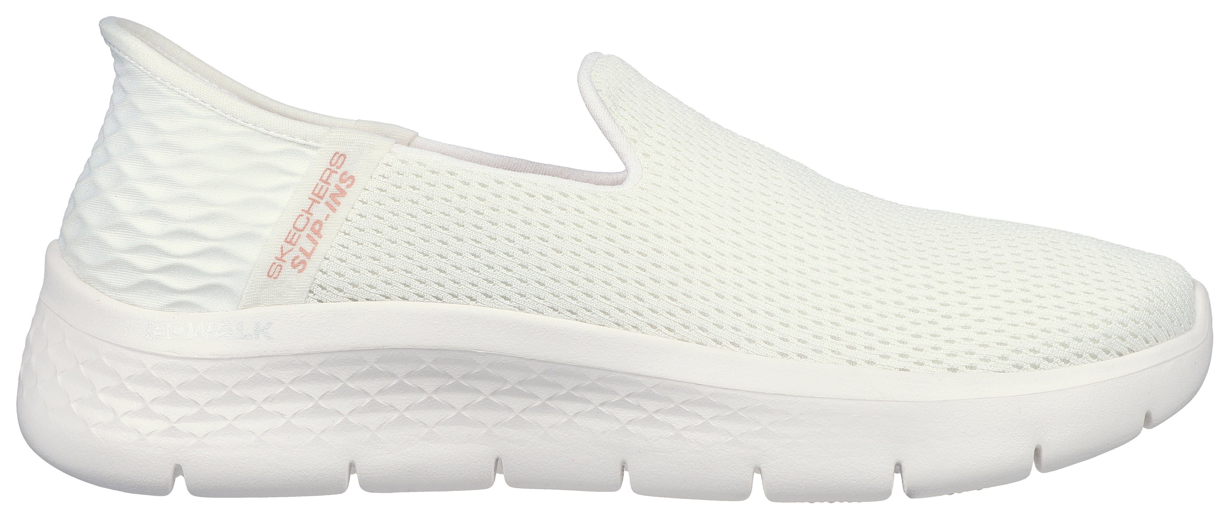 Skechers GO WALK FLEX RELISH Slip-On Sneaker Slipper, Freizeitschuh mit Slip Ins-Funktion zum leichten Einschlupf