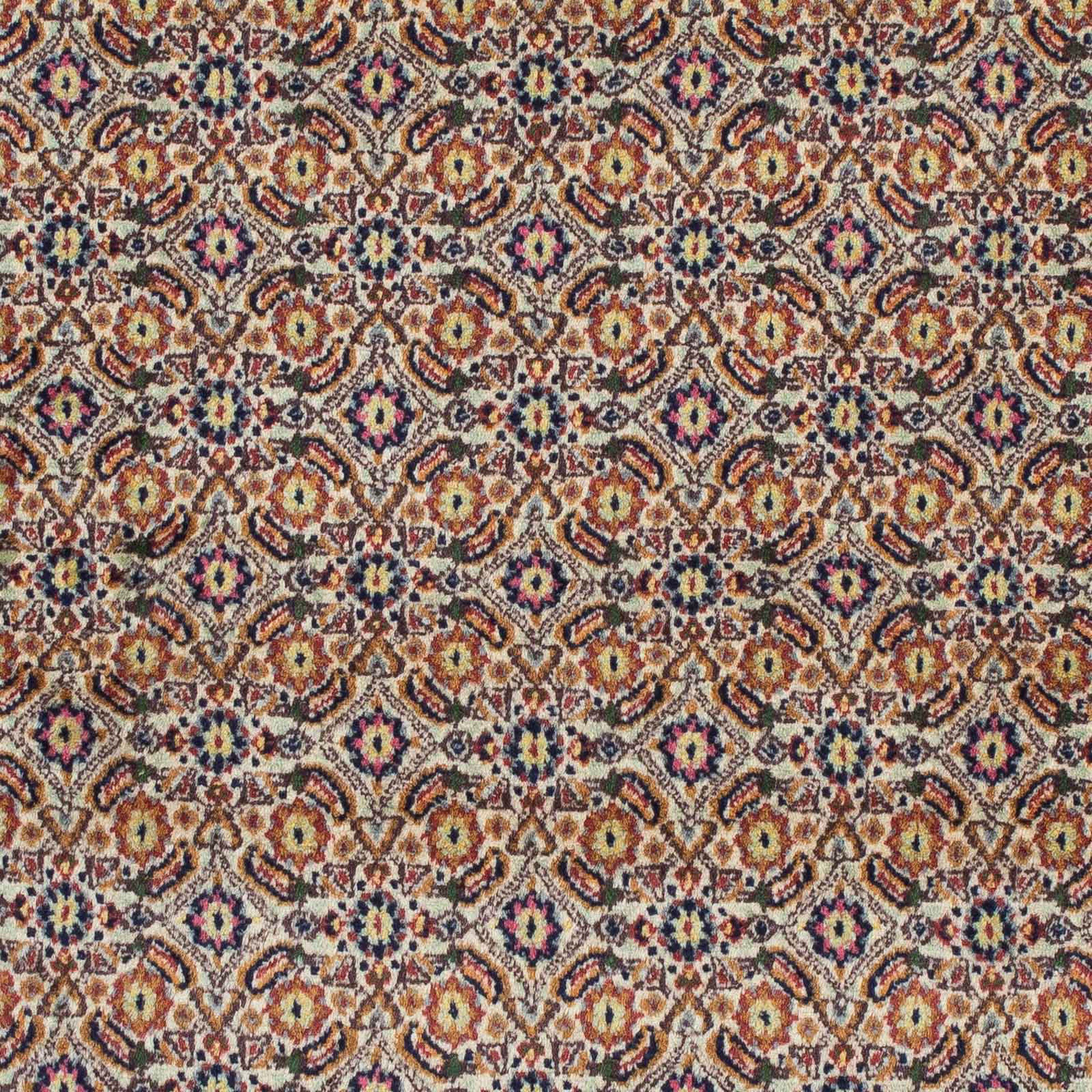Orientteppich Perser - Classic x 99 mm, beige, 137 rechteckig, mit Einzelstück morgenland, Handgeknüpft, Zertifikat Höhe: - Wohnzimmer, - cm 10