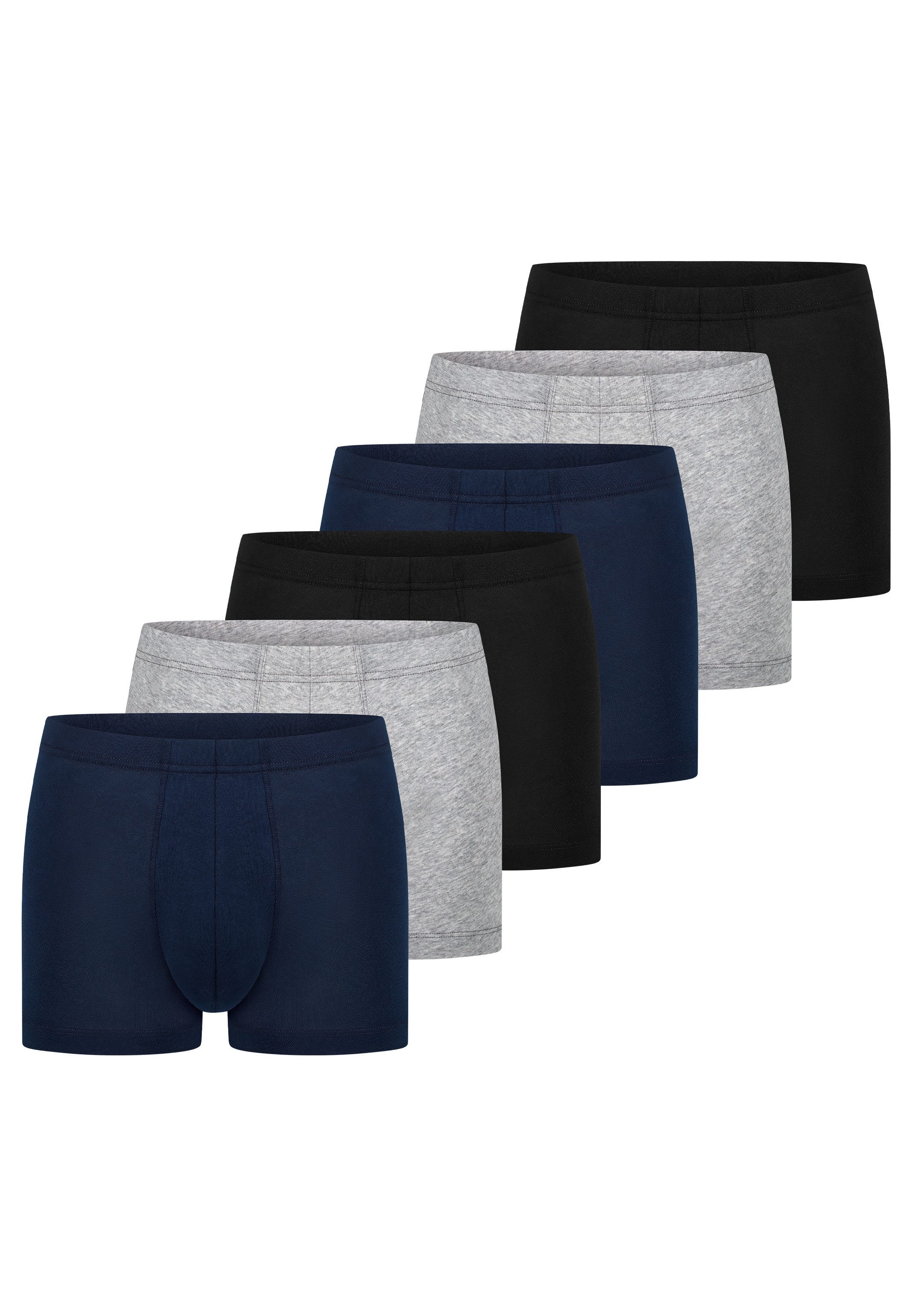 Schiesser Retro Boxer 6er Pack - 95/5 Essentials - Organic Cotton (Spar-Set günstig online kaufen