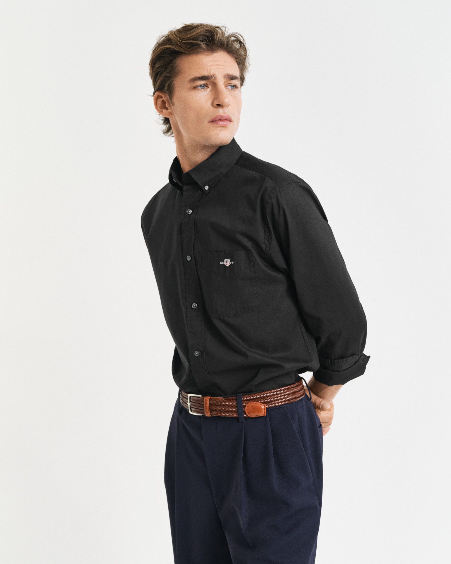 Gant Langarmhemd Regular Fit Popeline Hemd günstig online kaufen
