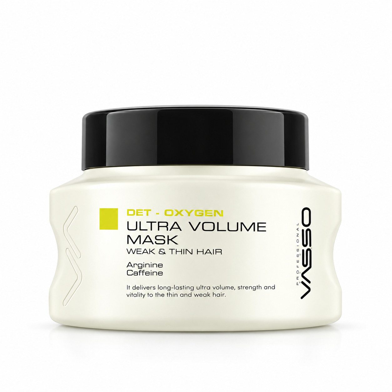 VASSO Haarmaske VASSO Det-Oxygen Ultra Volume Haarmaske mit Koffein & Arginin